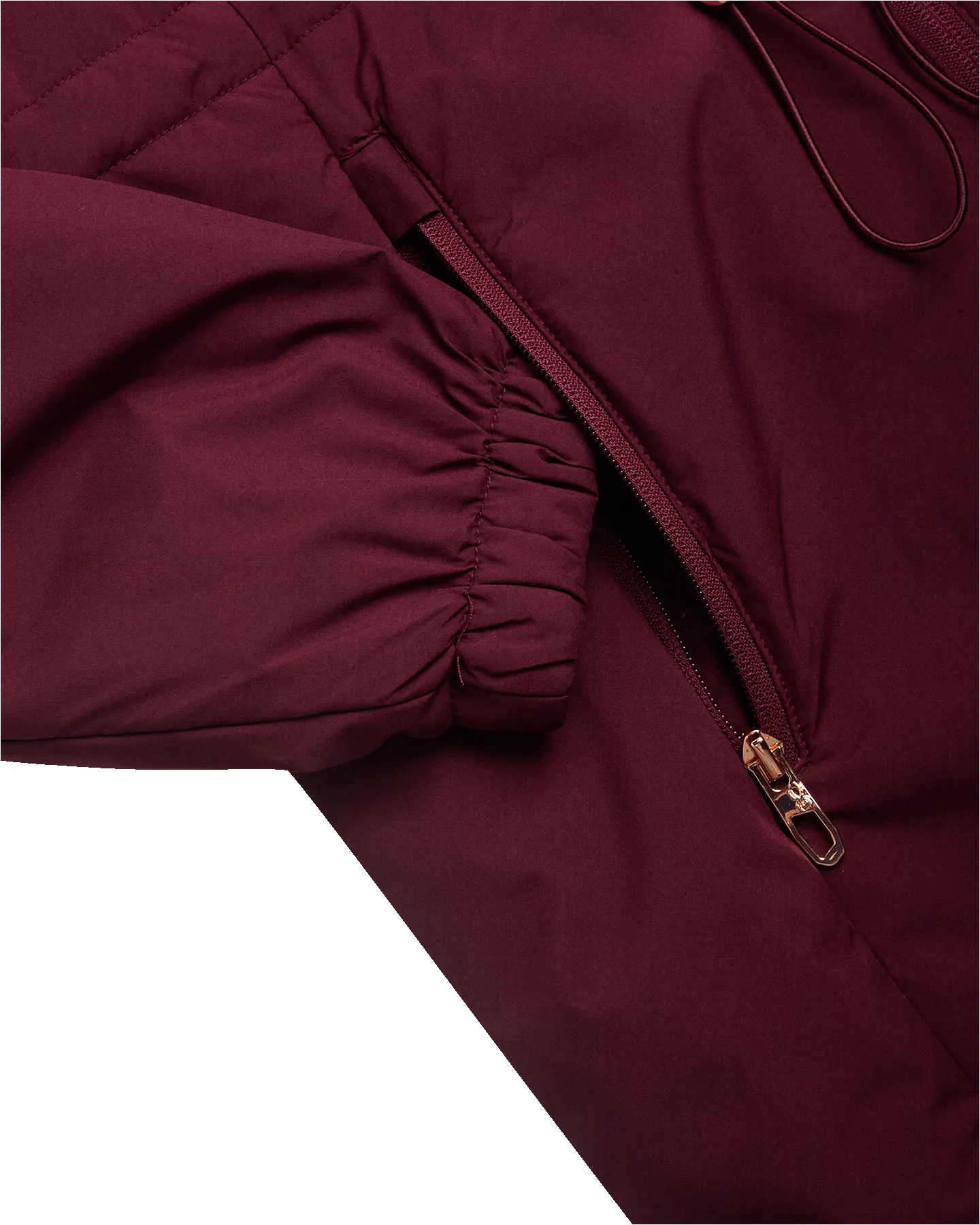 Spyder Women's Long Spyder Lite Jacket - Burgundy sold by Zulily product image thumbnail 4