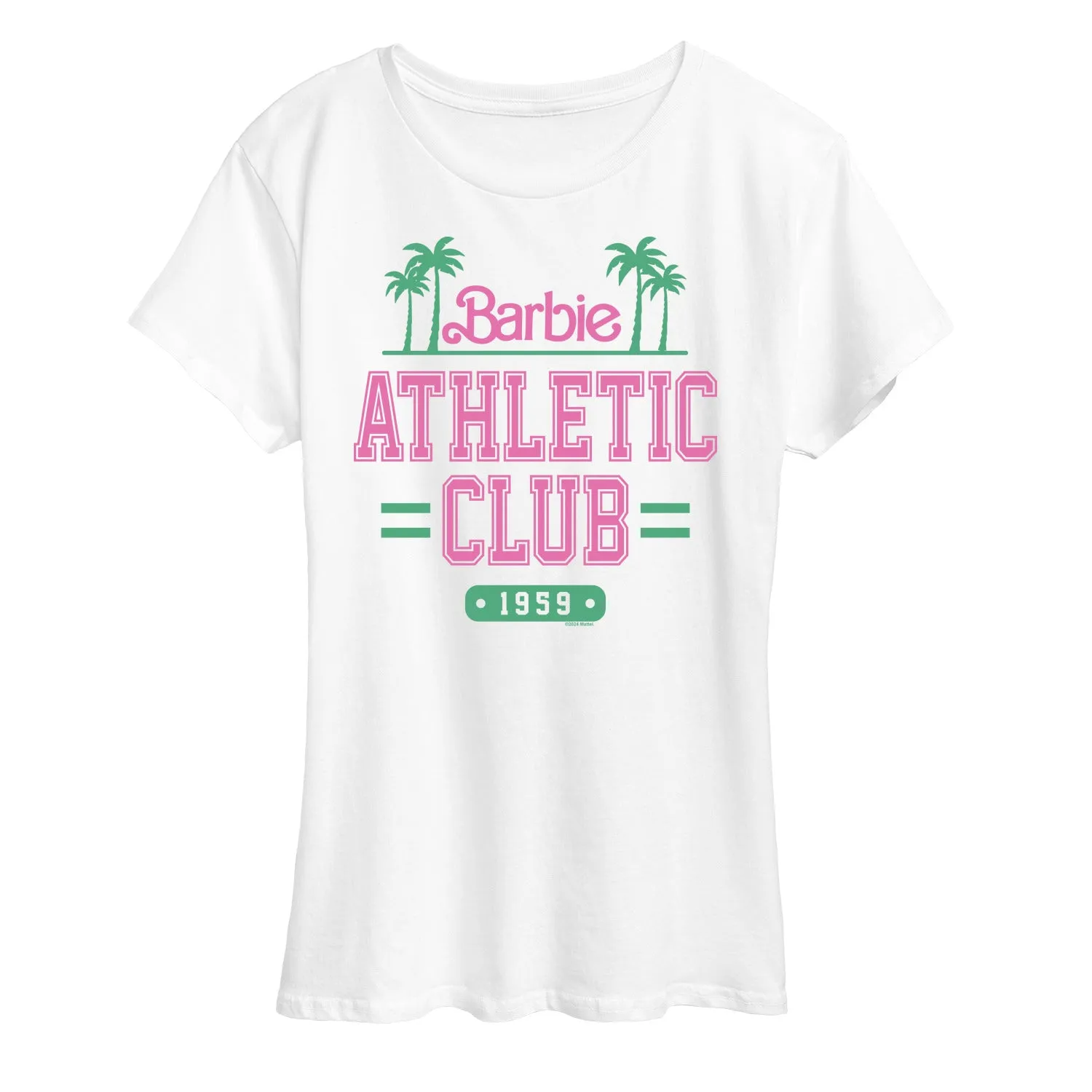 Barbie - Barbie Athletic Club - Women'S Short Sleeve Graphic T-Shirt sold by Zulily product image thumbnail 4