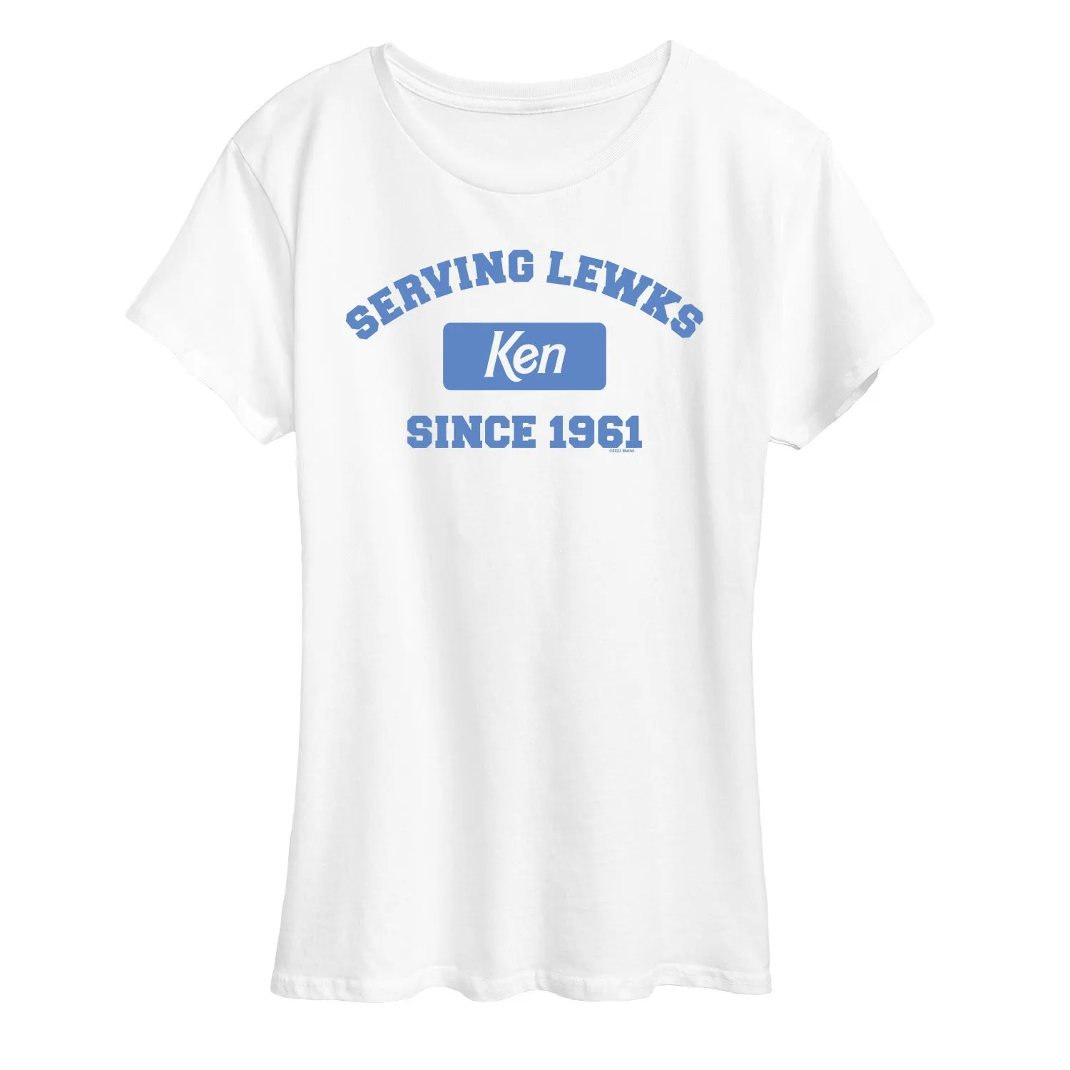 Barbie - Ken Serving Lewks Since 1961 - Women's Short Sleeve Graphic T-Shirt sold by Zulily product image thumbnail 3