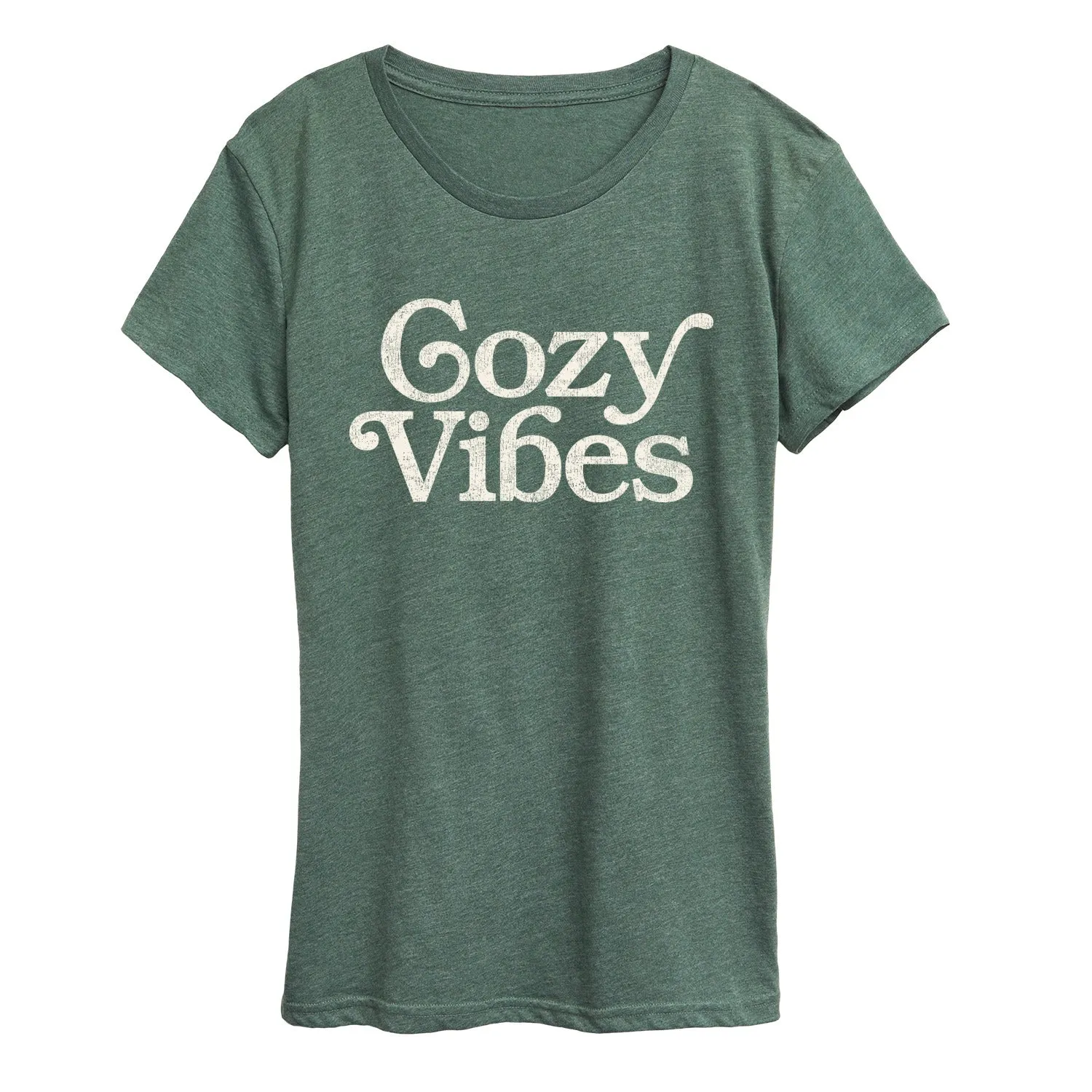 Instant Message - Cozy Vibes - Women's Short Sleeve Graphic T-Shirt sold by Zulily product image thumbnail 4