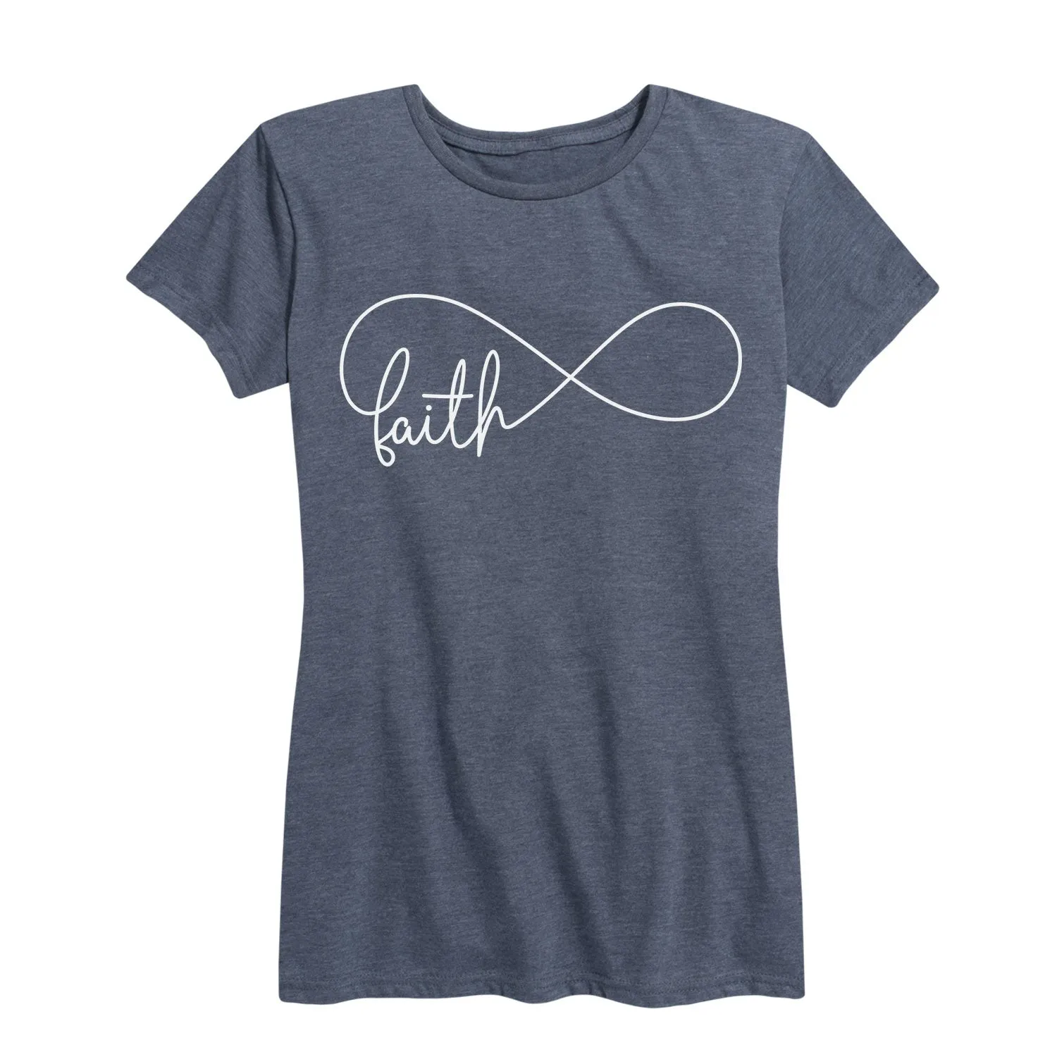 Instant Message - Eternal Faith - Women's Short Sleeve Graphic T-Shirt sold by Zulily