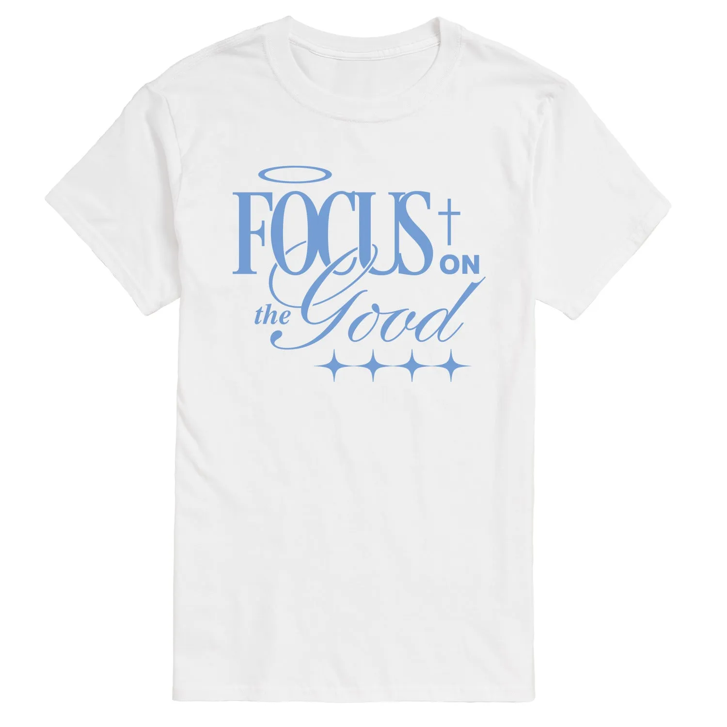 Instant Message - Focus On The Good - Men's Short Sleeve Graphic T-Shirt sold by Zulily product image thumbnail 3