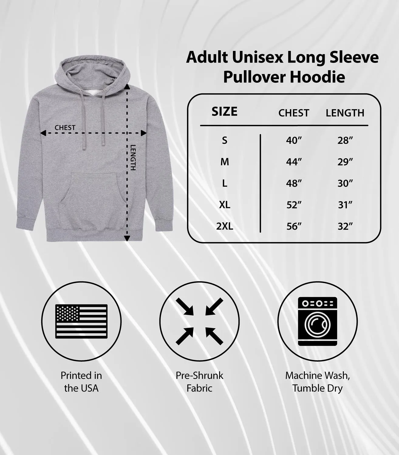 Instant Message - Focus On The Good - Men's Long Sleeve Fleece Pullover Hoodie sold by Zulily product image thumbnail 4