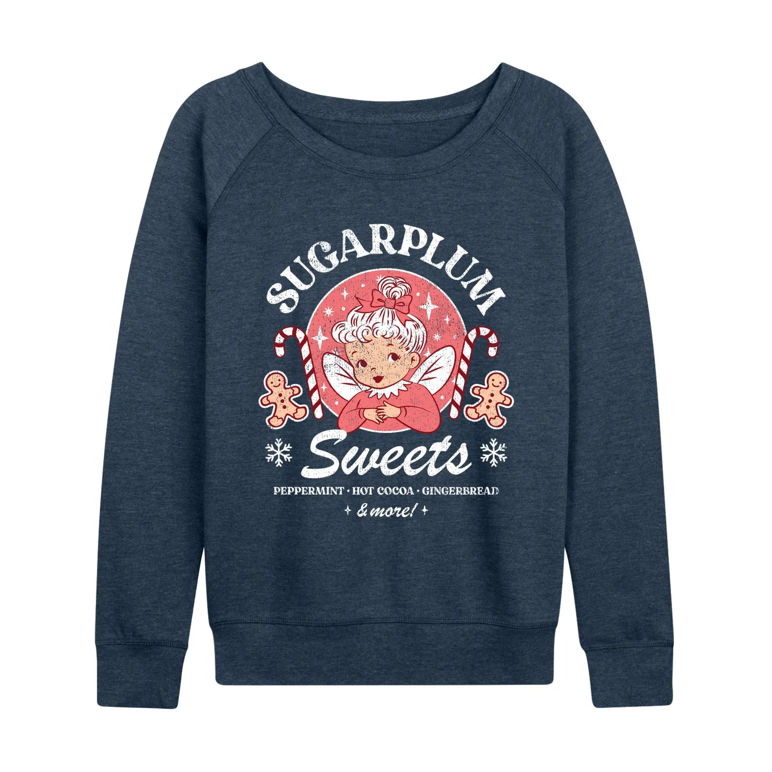 Instant Message - Sugarplum Sweets - Women's French Terry Long Sleeve Pullover sold by Zulily product image thumbnail 3