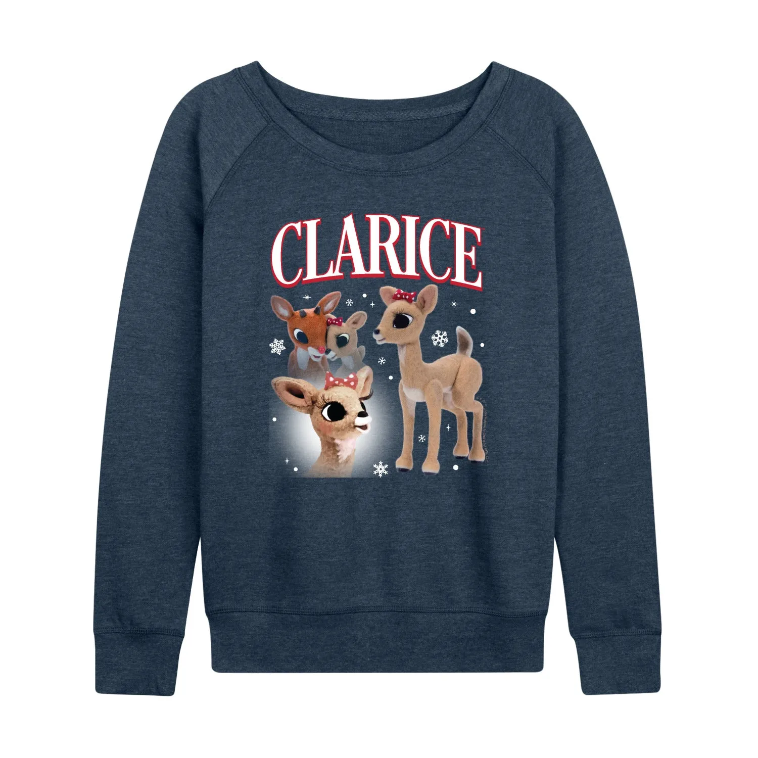 Rudolph - Clarice Bootleg - Women's French Terry Long Sleeve Pullover sold by Zulily product image thumbnail 3