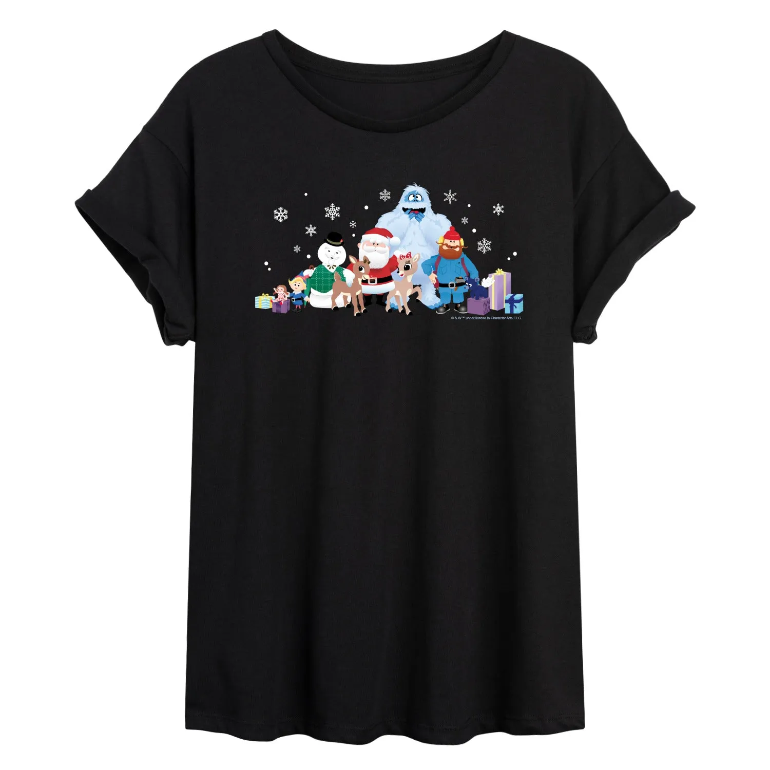 Rudolph - Rudolph - Women's Oversized Graphic T-Shirt sold by Zulily