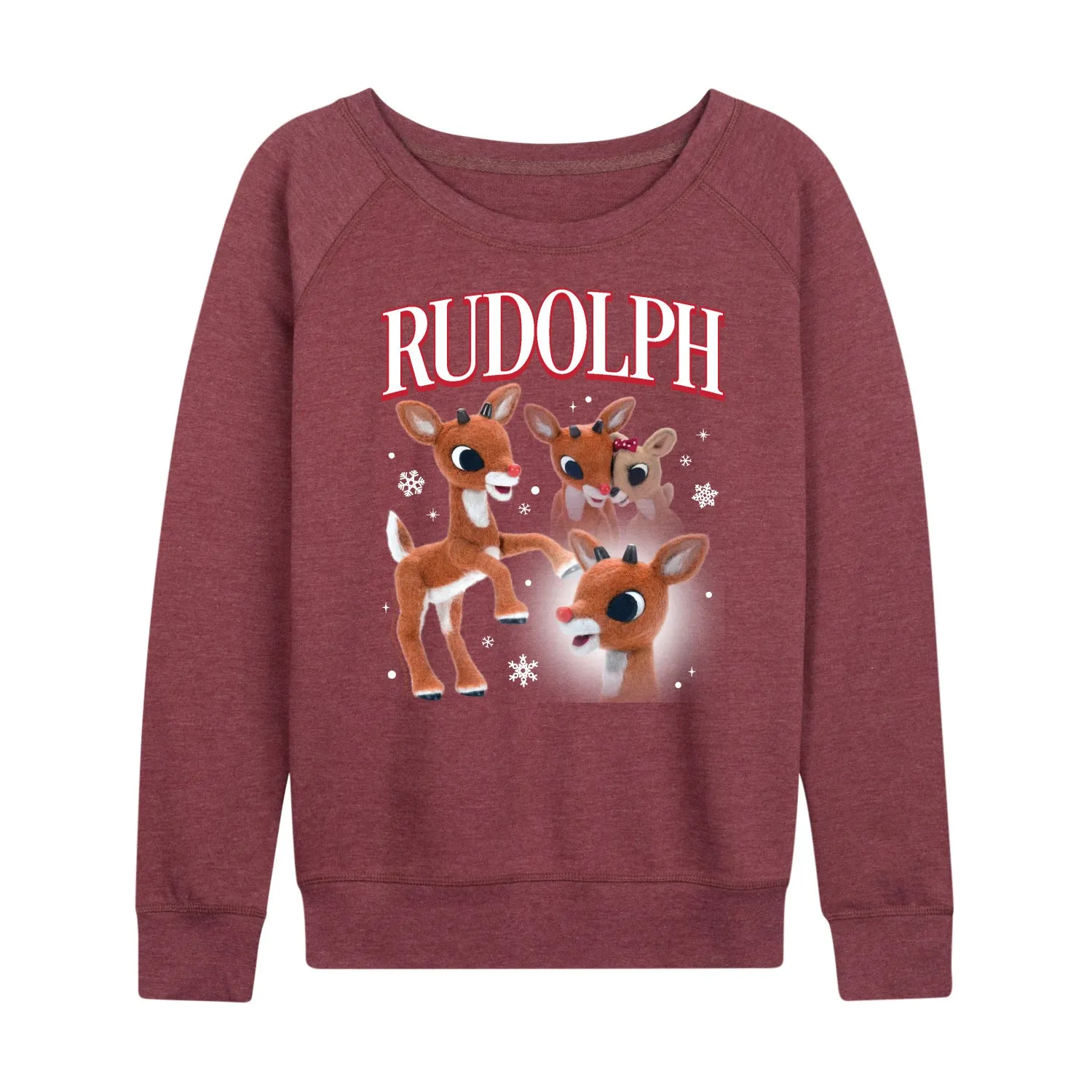 Rudolph - Rudolph Bootleg - Women's French Terry Long Sleeve Pullover sold by Zulily product image thumbnail 5