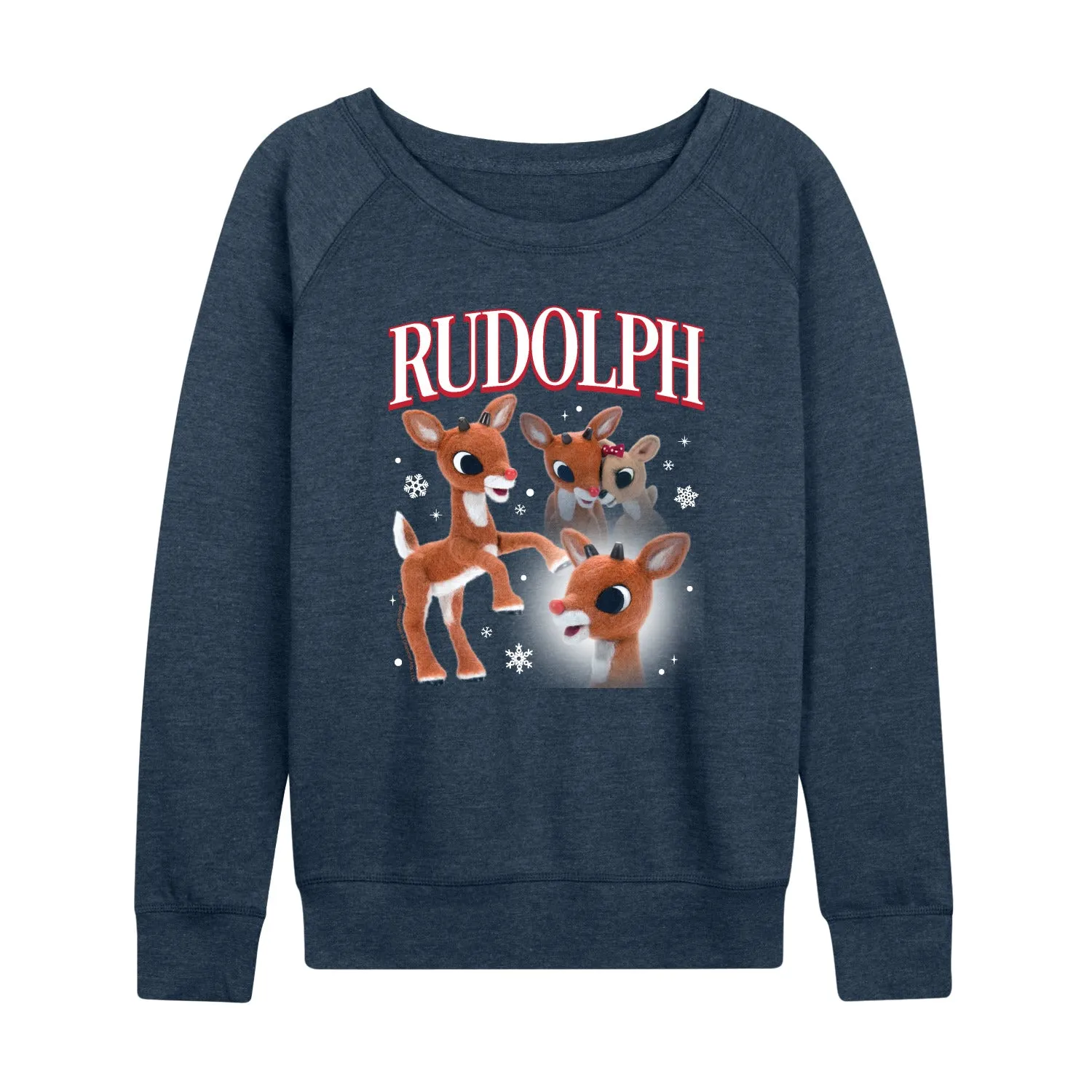 Rudolph - Rudolph Bootleg - Women's French Terry Long Sleeve Pullover sold by Zulily product image thumbnail 3