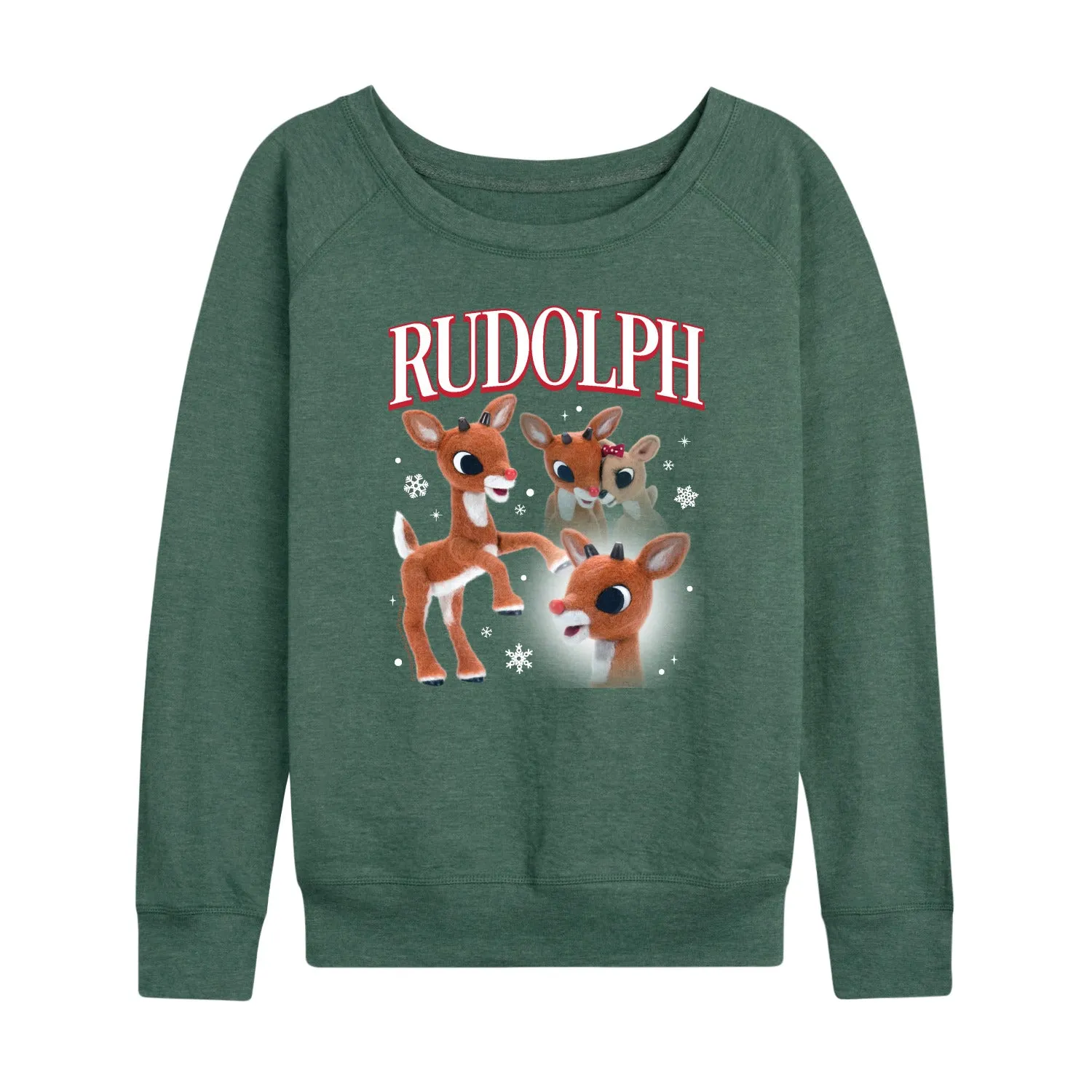 Rudolph - Rudolph Bootleg - Women's French Terry Long Sleeve Pullover sold by Zulily product image thumbnail 4