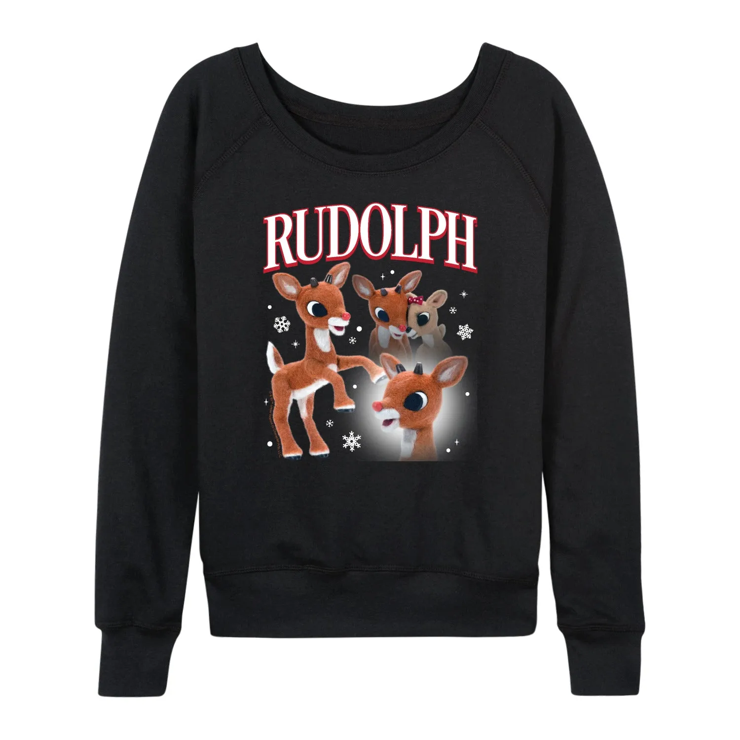 Rudolph - Rudolph Bootleg - Women's French Terry Long Sleeve Pullover sold by Zulily