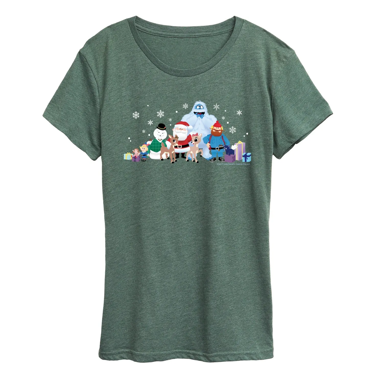 Rudolph - Rudolph - Women's Short Sleeve Graphic T-Shirt sold by Zulily product image thumbnail 5