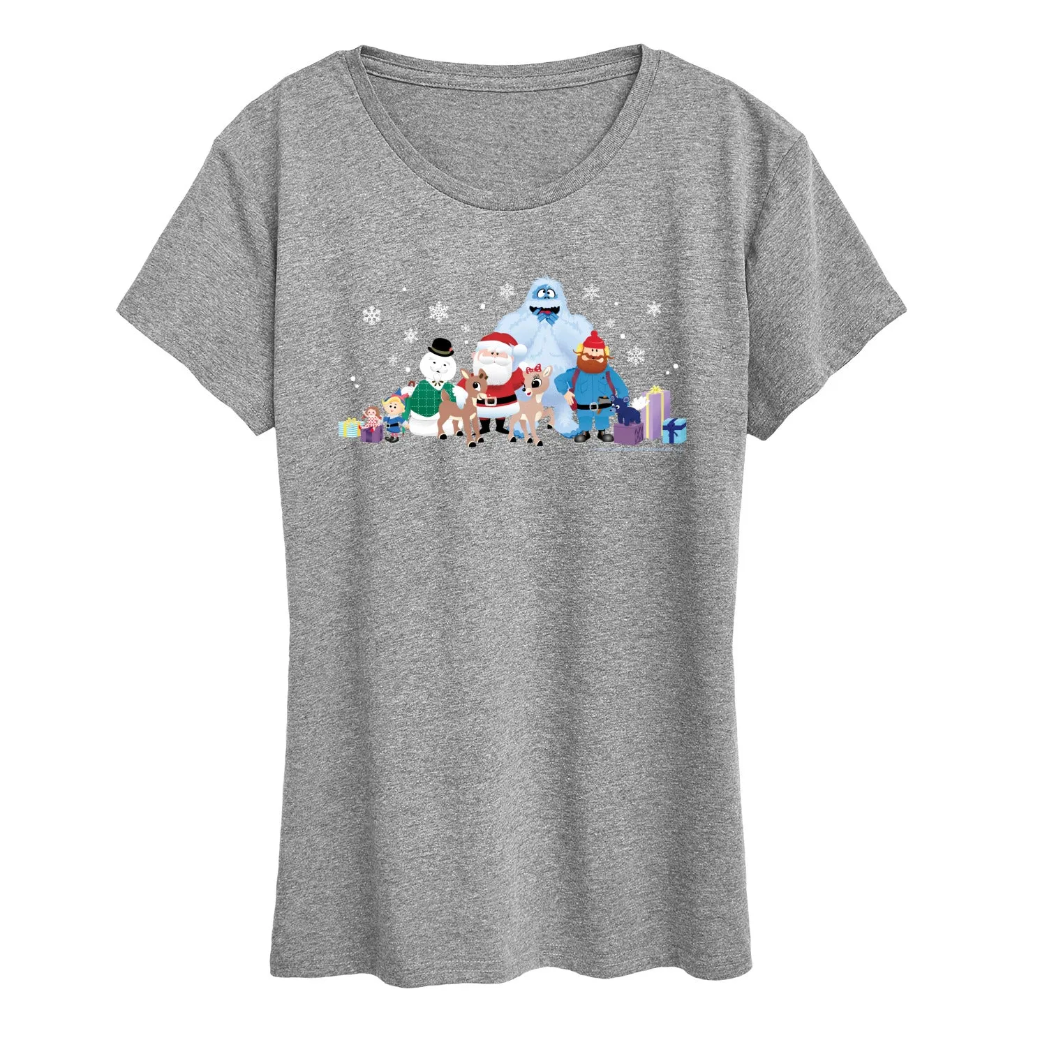 Rudolph - Rudolph - Women's Short Sleeve Graphic T-Shirt sold by Zulily product image thumbnail 4