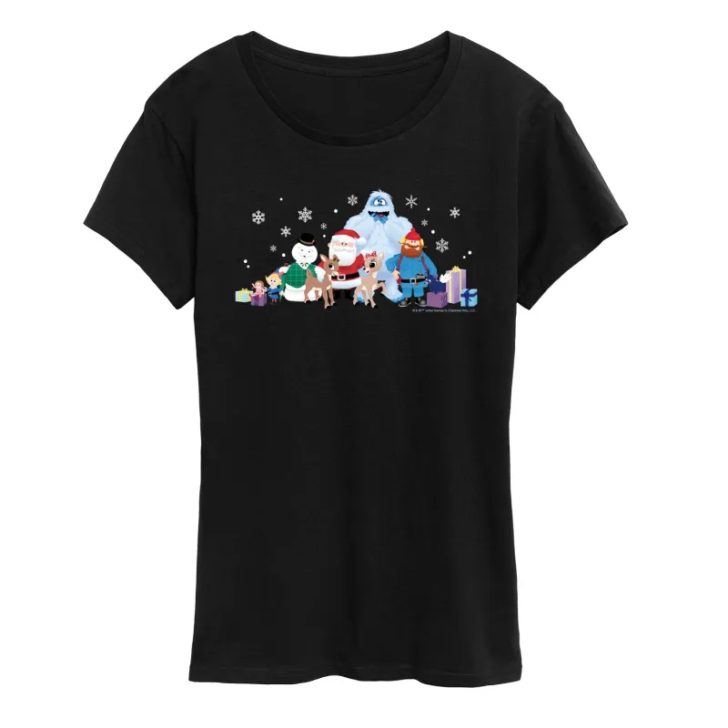 Rudolph - Rudolph - Women's Short Sleeve Graphic T-Shirt sold by Zulily