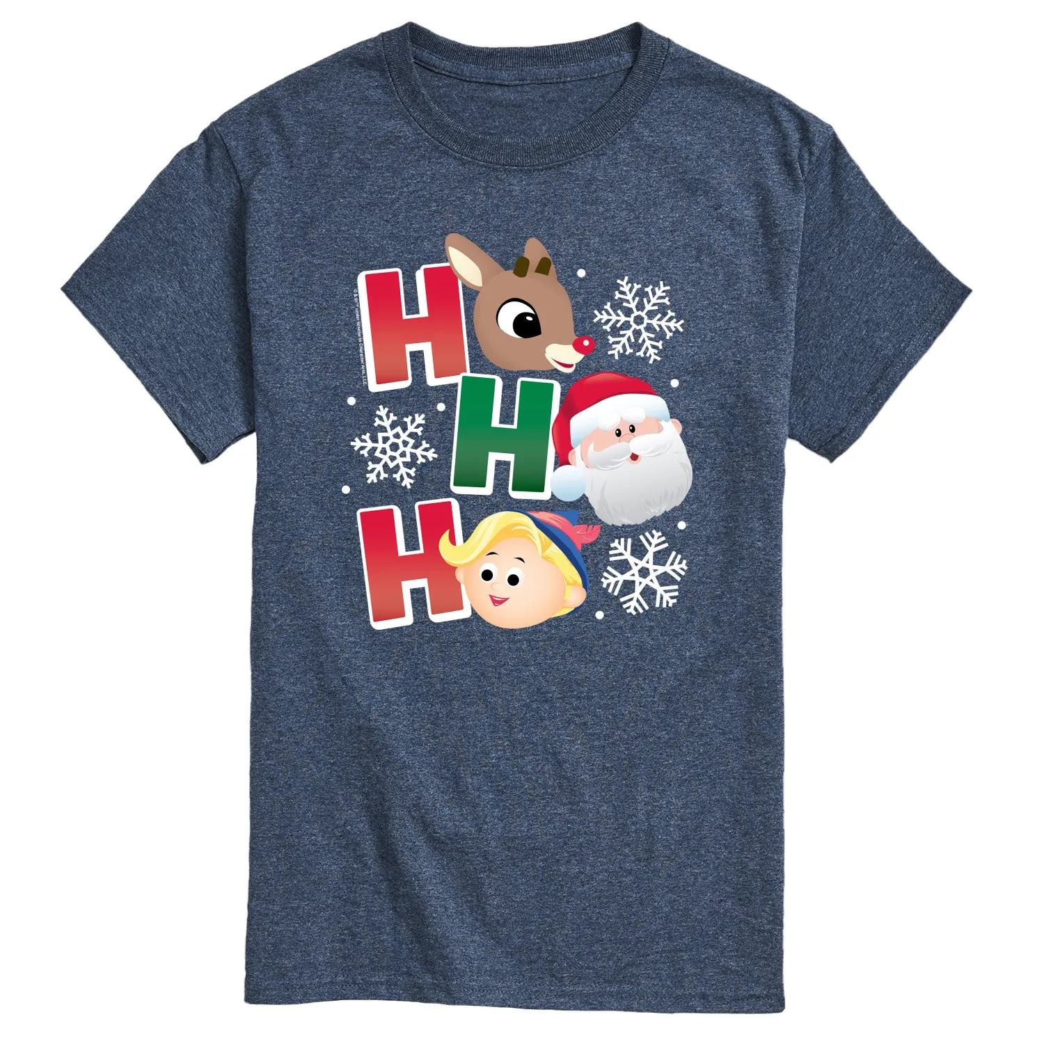 Rudolph - Rudolph Ho Ho Ho - Men's Short Sleeve Graphic T-Shirt sold by Zulily product image thumbnail 2