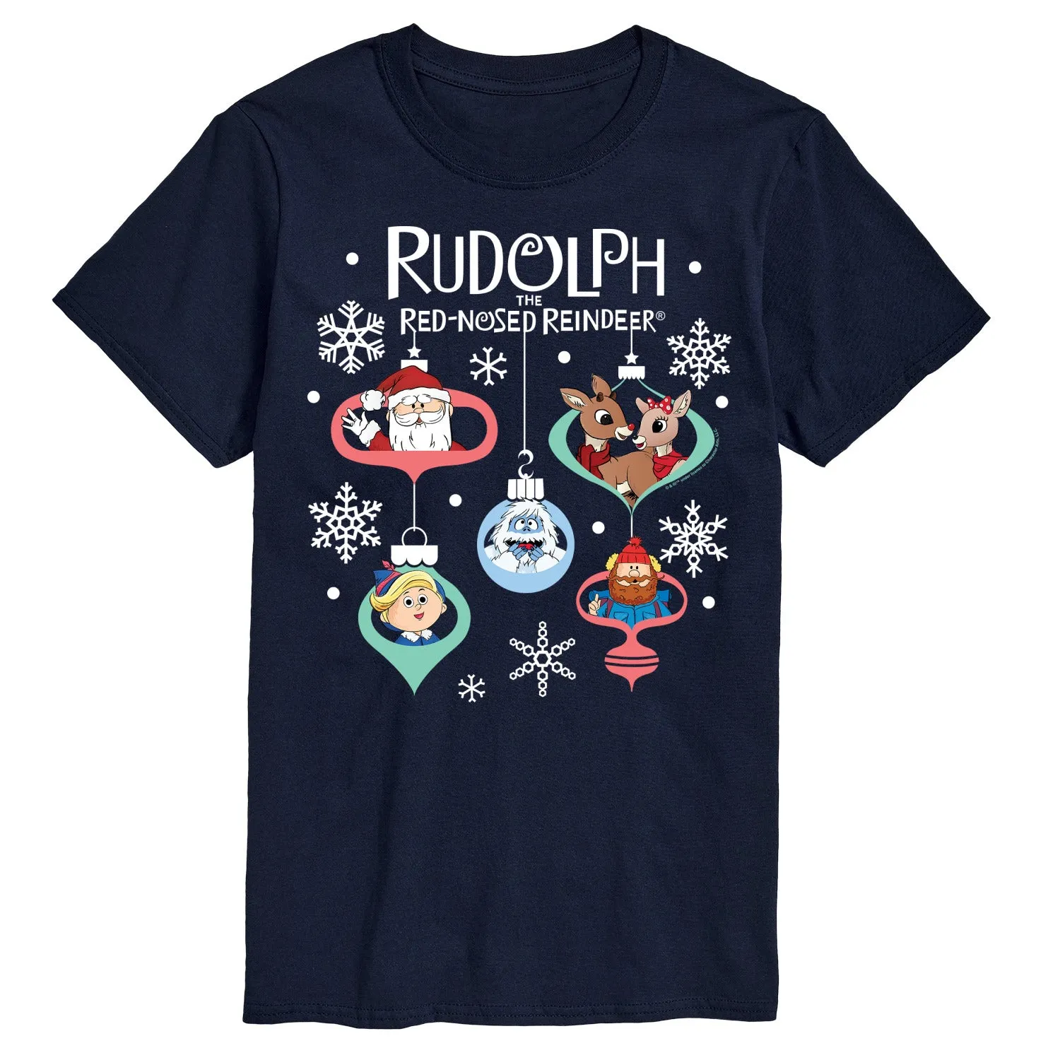 Rudolph - Rudolph Ornaments - Men's Short Sleeve Graphic T-Shirt sold by Zulily product image thumbnail 4