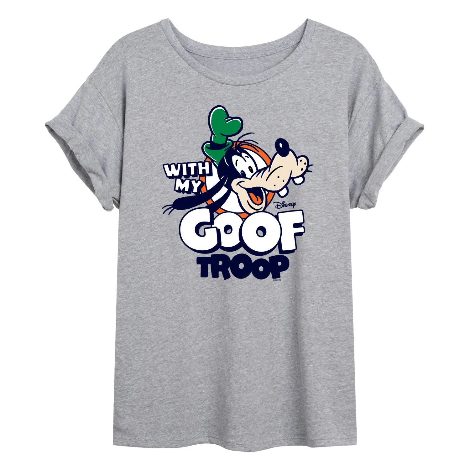 Disney - My Goof Troop - Women's Oversized Graphic T-Shirt sold by Zulily product image thumbnail 2