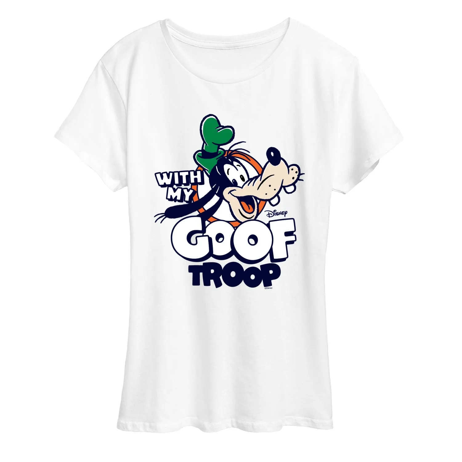 Disney - My Goof Troop - Women's Short Sleeve Graphic T-Shirt sold by Zulily product image thumbnail 3