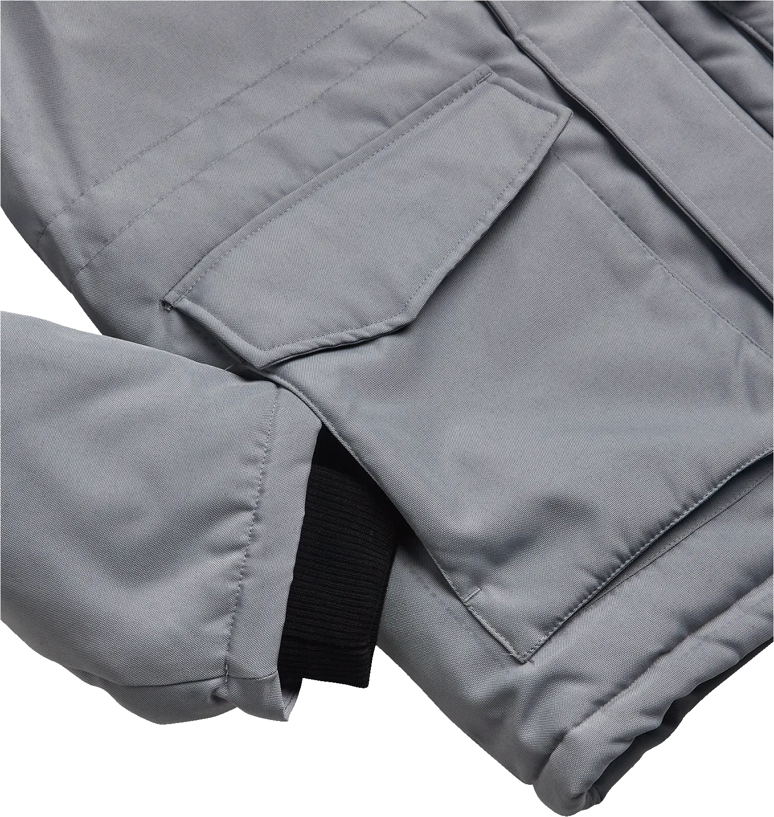 Spyder Mens Parka Jacket - Pewter sold by Zulily product image thumbnail 3