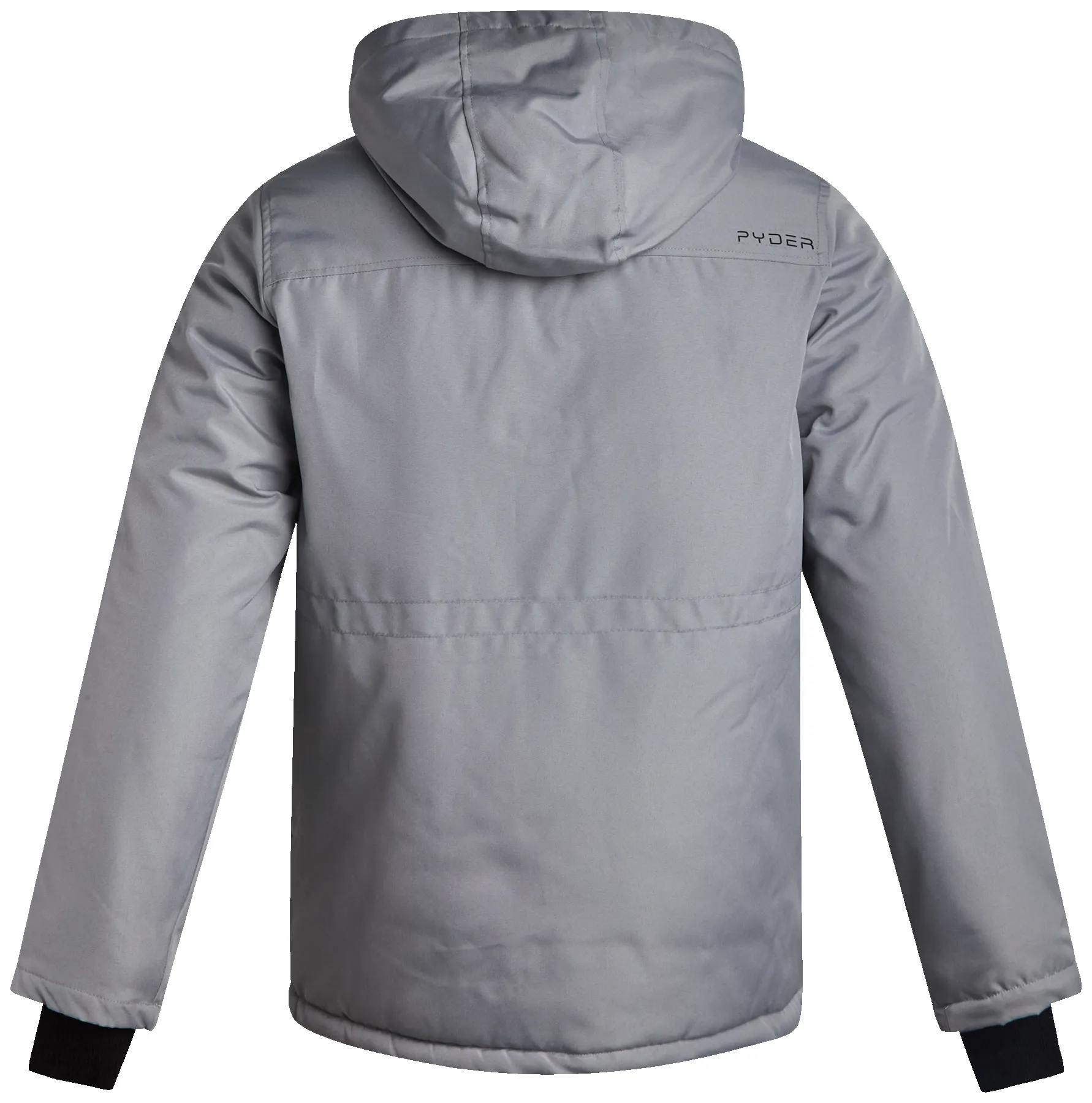 Spyder Mens Parka Jacket - Pewter sold by Zulily product image thumbnail 2