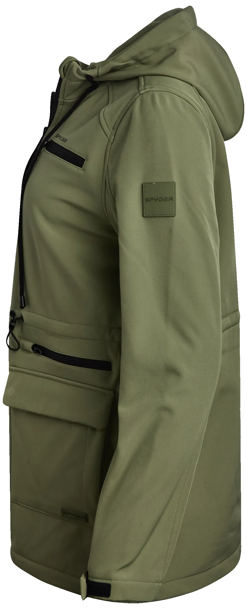 Spyder Womens Long Softshell Jacket - Sage sold by Zulily product image thumbnail 3