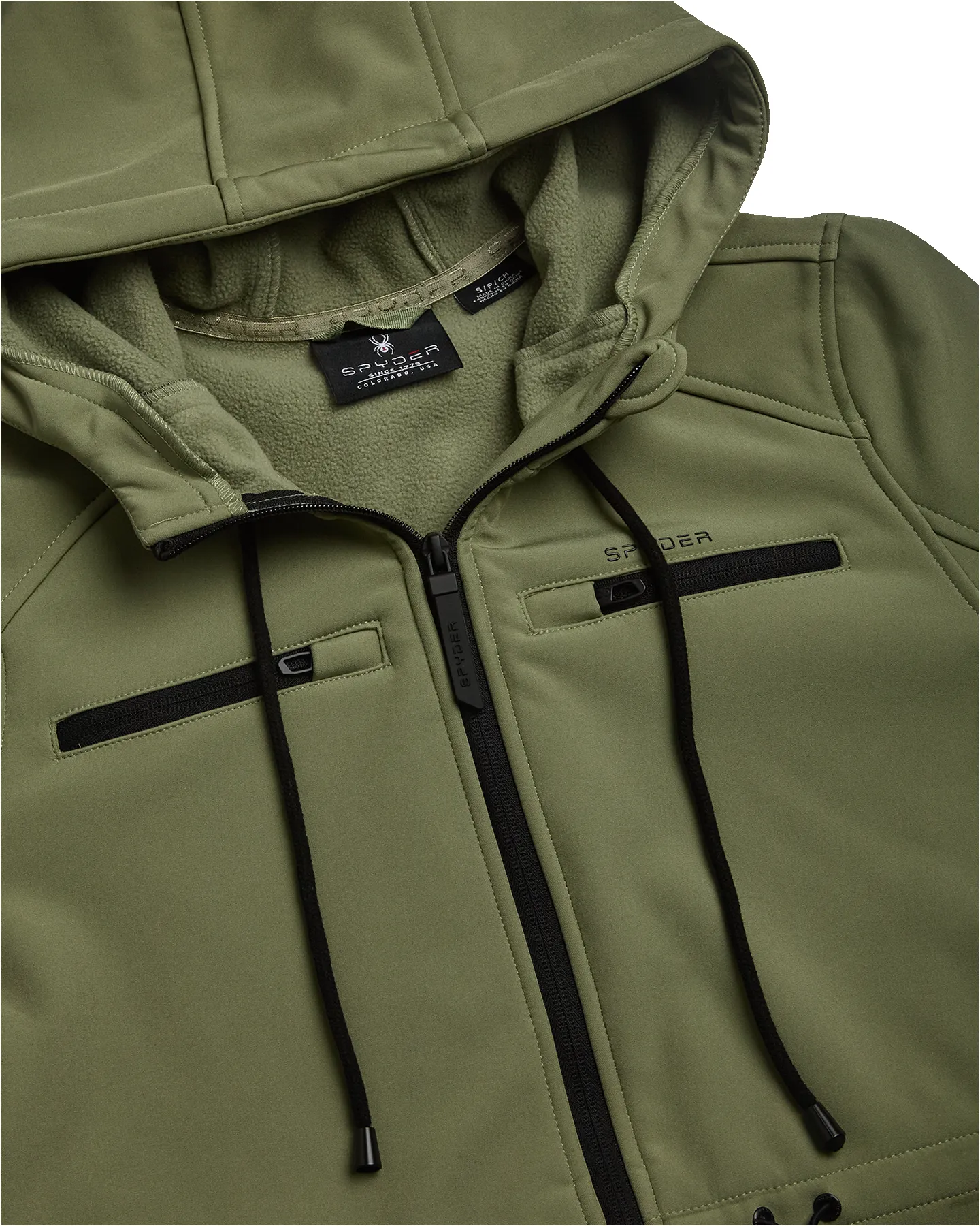 Spyder Womens Long Softshell Jacket - Sage sold by Zulily product image thumbnail 5