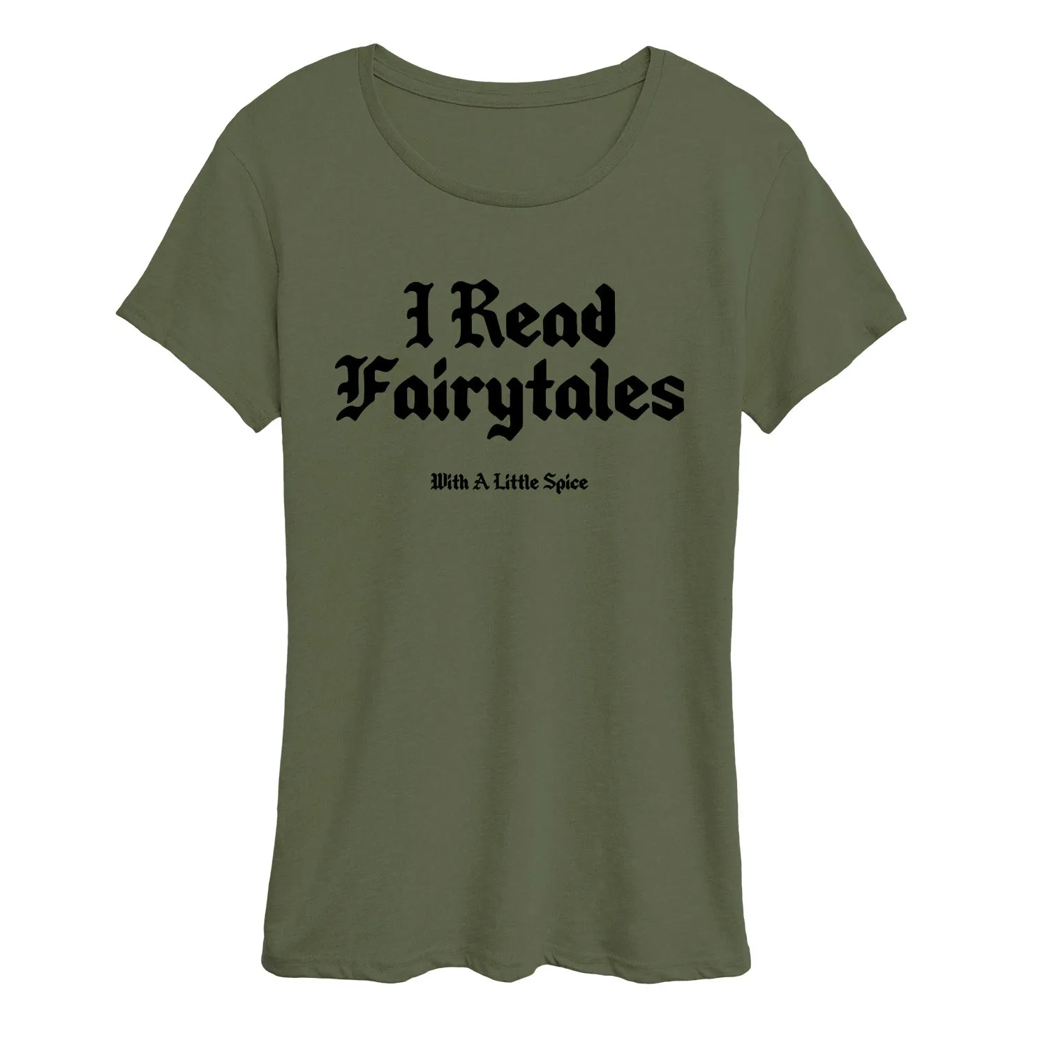 Instant Message - Read Spice Fairytales - Women's Short Sleeve Graphic T-Shirt sold by Zulily product image thumbnail 2