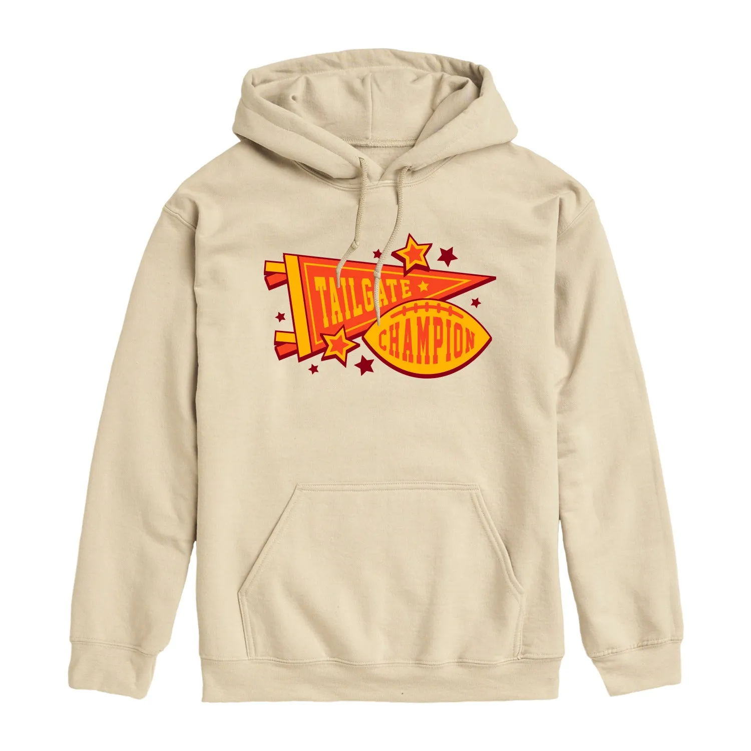 Instant Message - Tailgate Champions - Men's Long Sleeve Fleece Pullover Hoodie sold by Zulily product image thumbnail 3