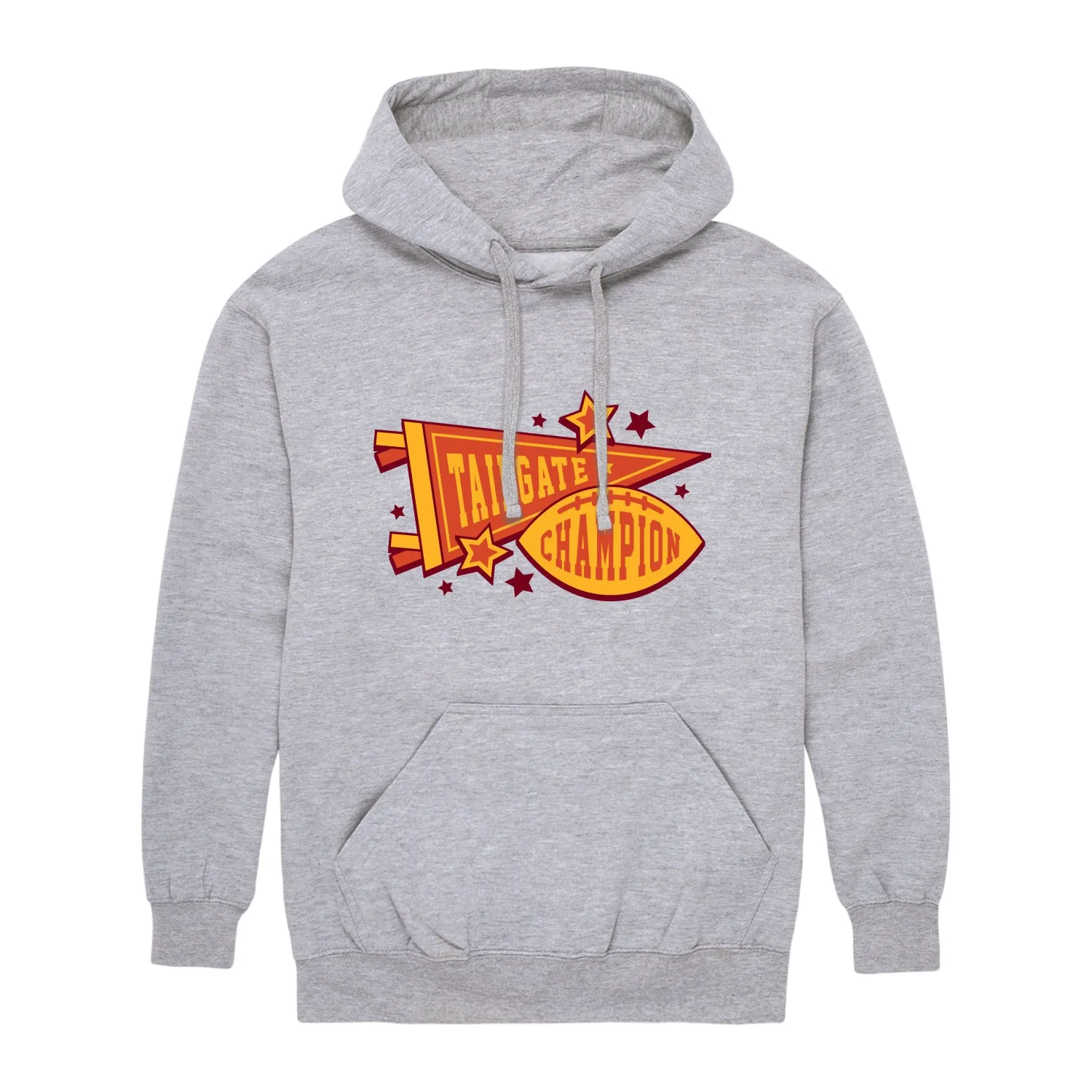 Instant Message - Tailgate Champions - Men's Long Sleeve Fleece Pullover Hoodie sold by Zulily product image thumbnail 2