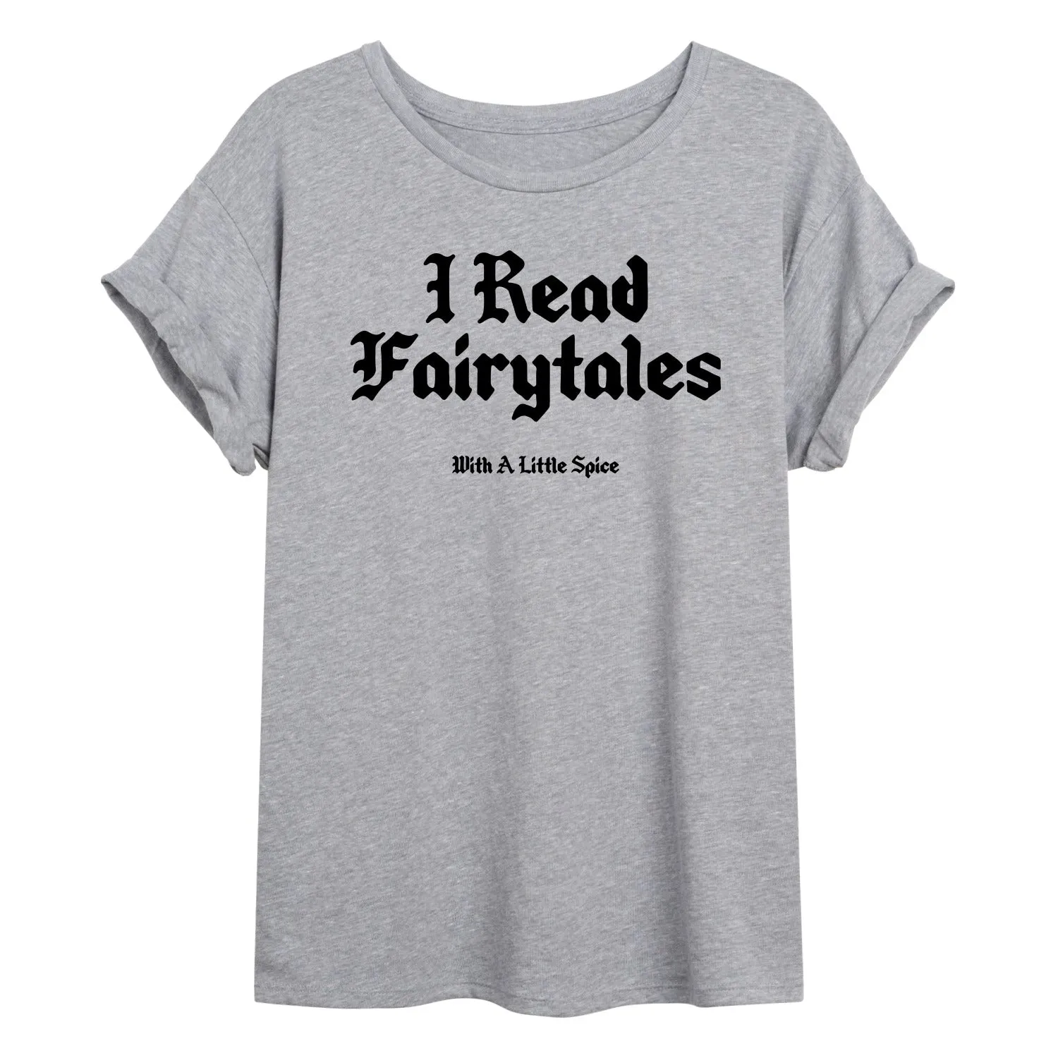 Instant Message - Read Spice Fairytales - Women's Oversized Graphic T-Shirt sold by Zulily product image thumbnail 2