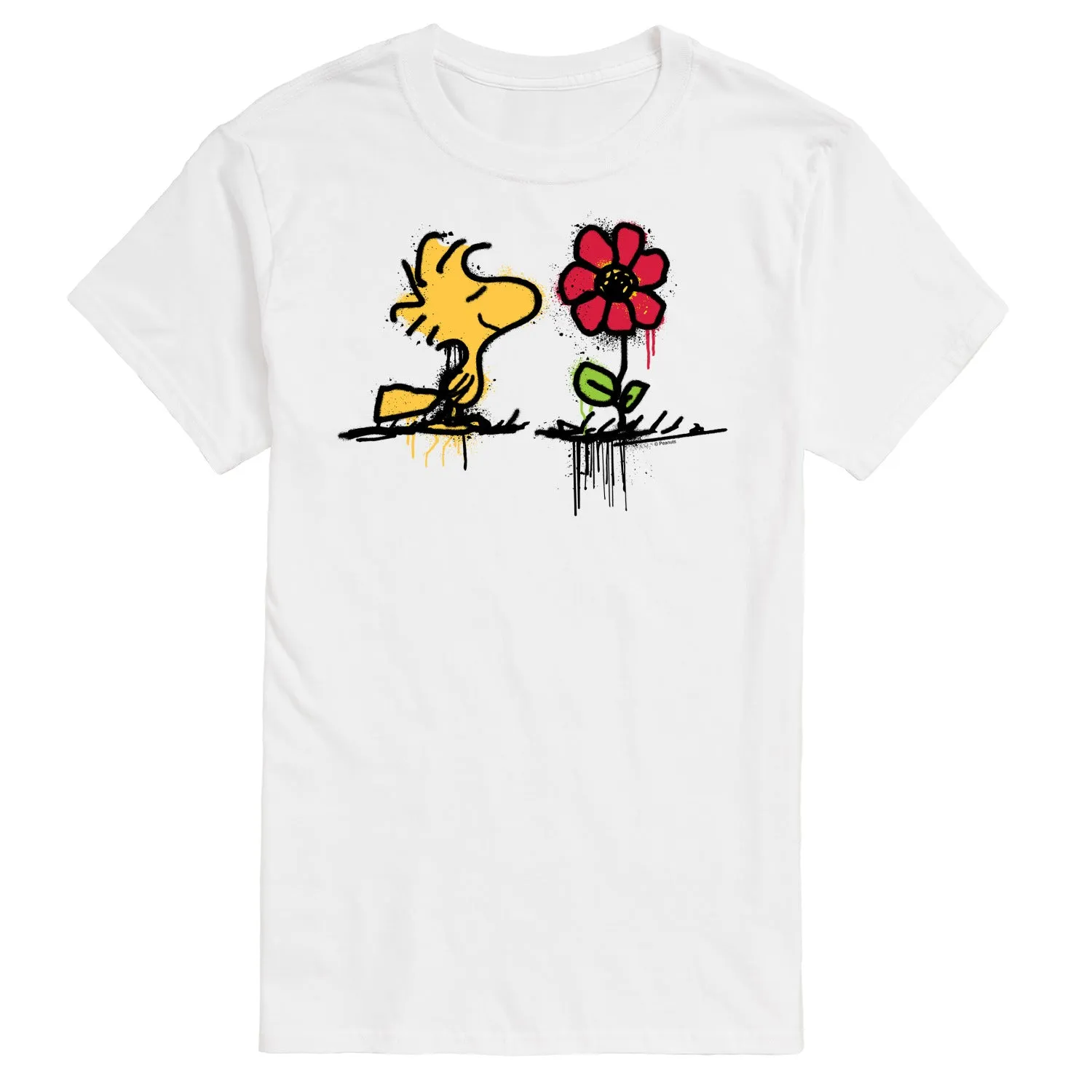 Peanuts - Woodstock Rose - Men's Short Sleeve Graphic T-Shirt sold by Zulily product image thumbnail 3