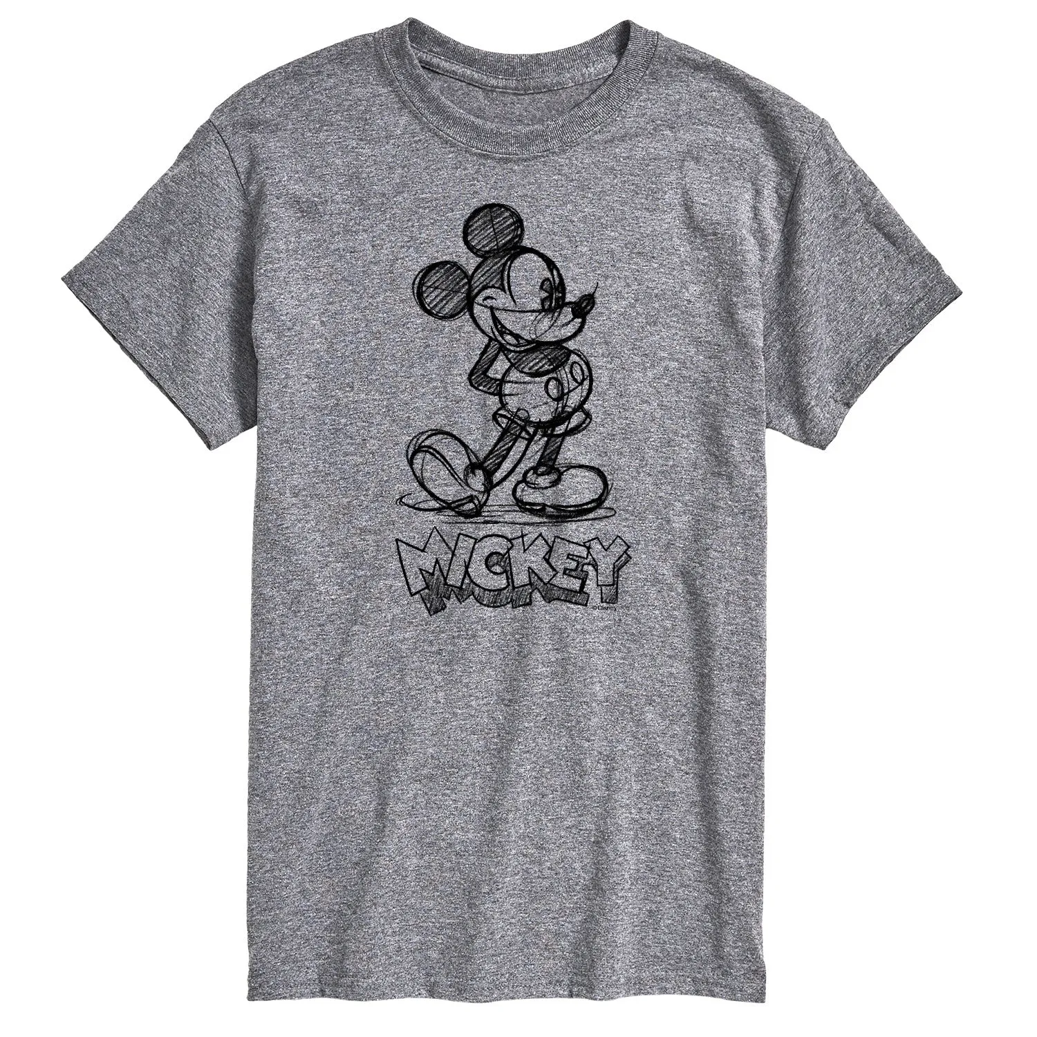 Mickey & Friends - Mickey Sketch - Men's Short Sleeve Graphic T-Shirt sold by Zulily product image thumbnail 2