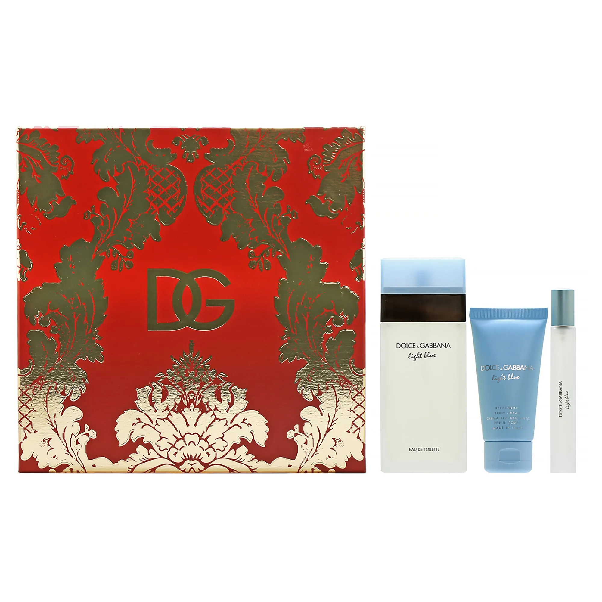 Dolce & Gabbana Light Blue Ladies 3 Pc Set sold by Zulily