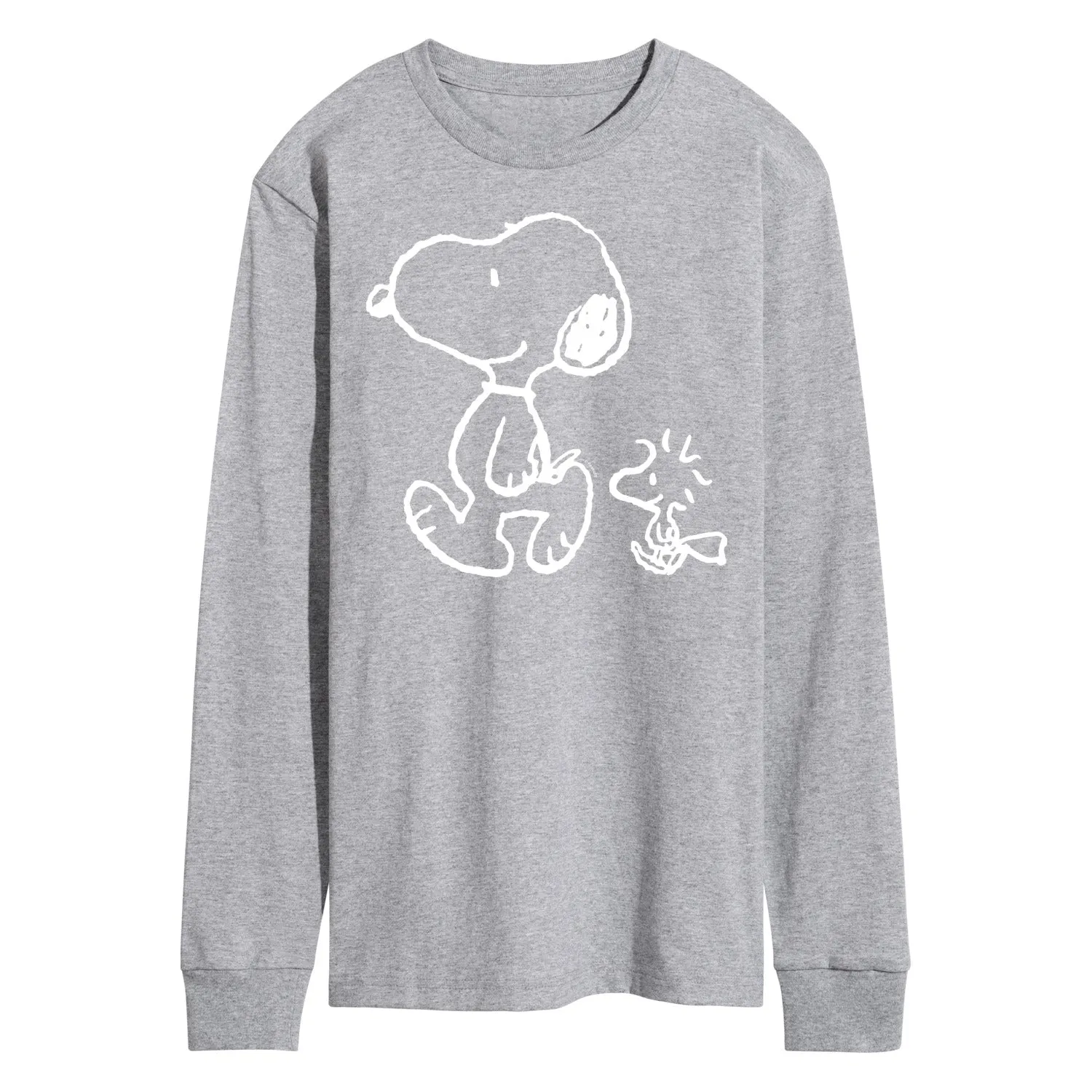 Peanuts - Snoopy Woodstock Walk - Men's Long Sleeve T-Shirt sold by Zulily