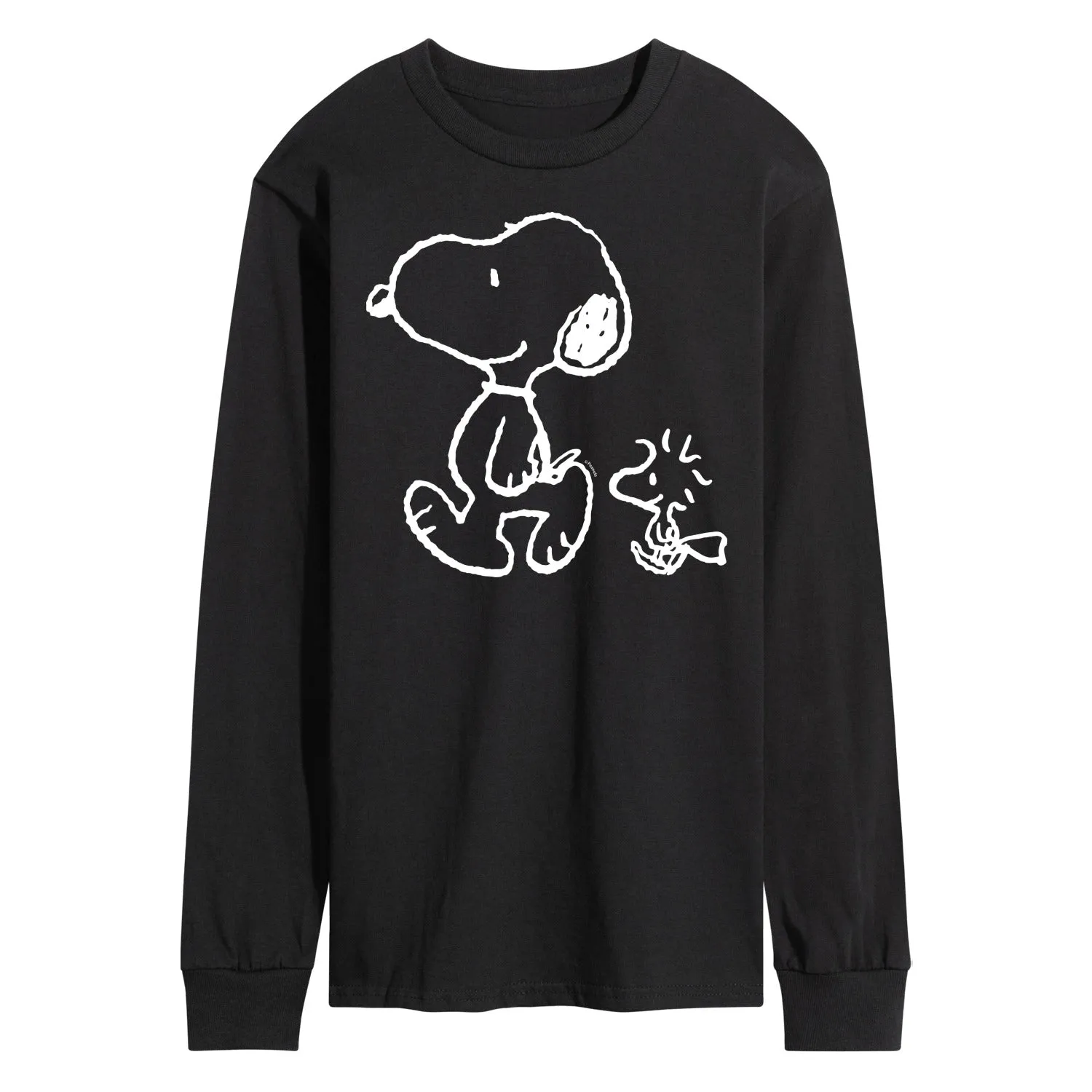 Peanuts - Snoopy Woodstock Walk - Men's Long Sleeve T-Shirt sold by Zulily product image thumbnail 2