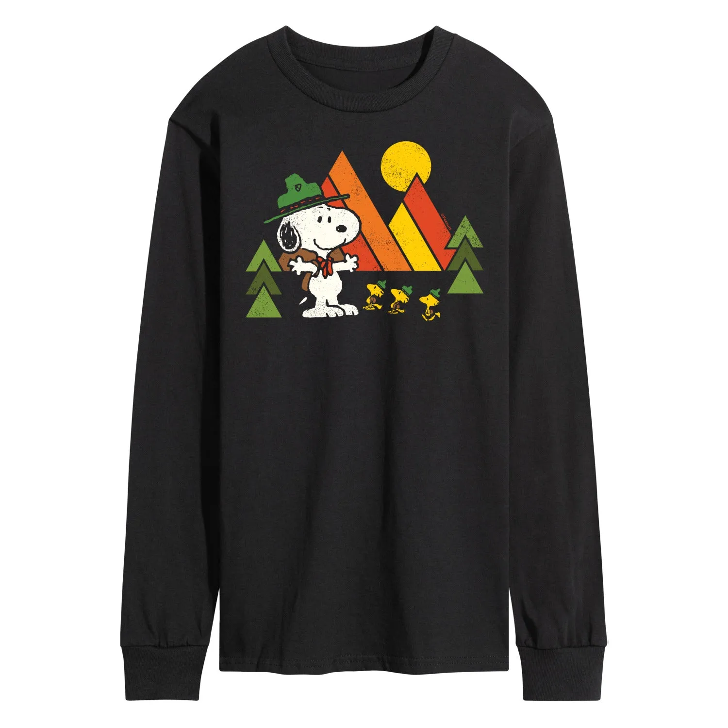 Peanuts - Retro Trailblazers - Men's Long Sleeve T-Shirt sold by Zulily