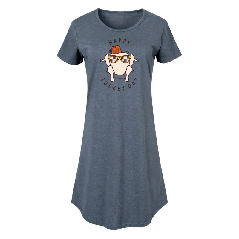 Friends - Happy Turkey Day - Women's Any Way Dress sold by Zulily