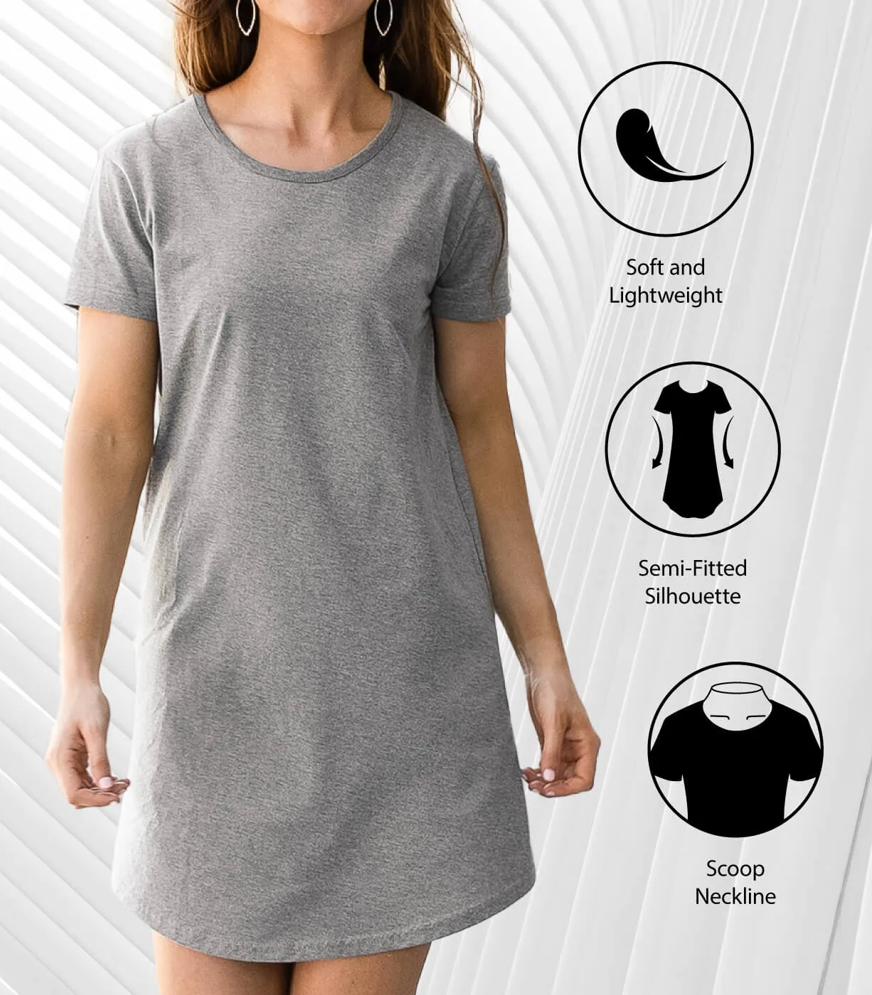 Peanuts - Neon Lunar NY Snoopy - Ladies Any Way Dress sold by Zulily product image thumbnail 4