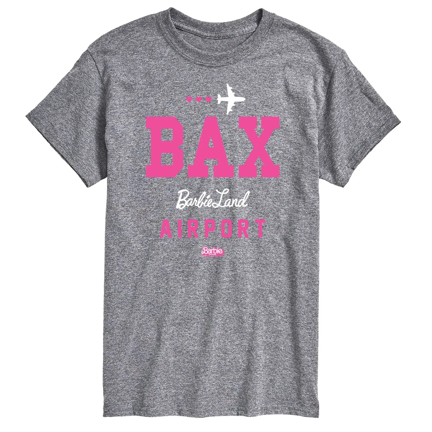 Barbie the Movie - BAK - Barbie Land Airport - Men's Short Sleeve Graphic T-Shirt sold by Zulily