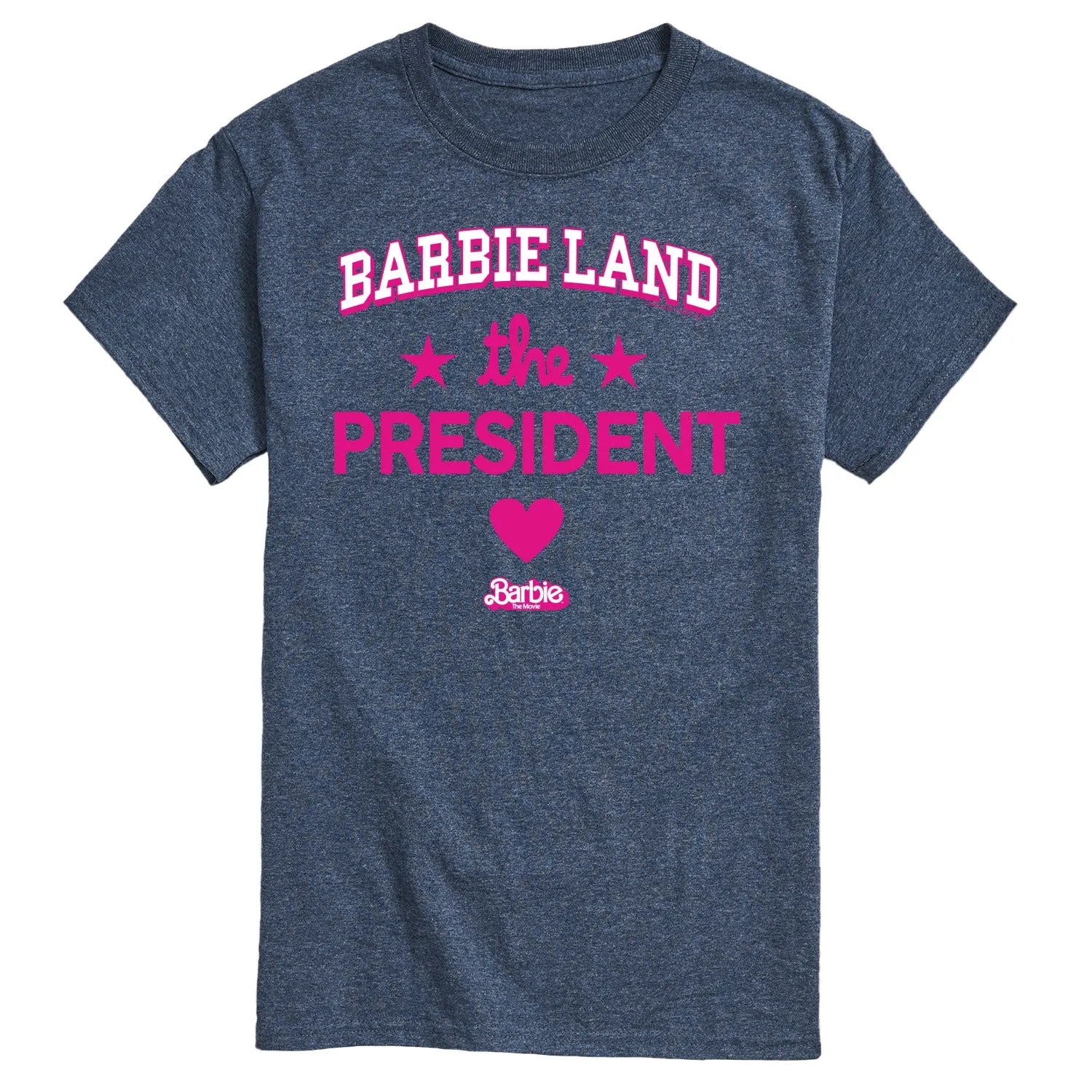 Barbie the Movie - Barbie Land President - Men's Short Sleeve Graphic T-Shirt sold by Zulily
