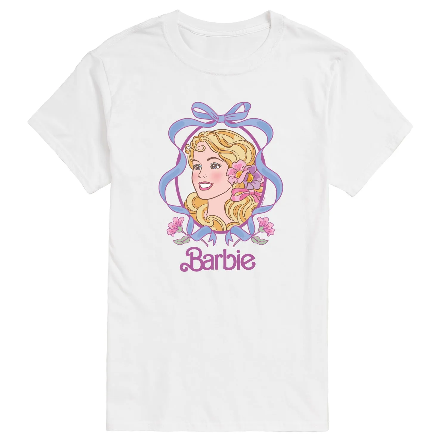 Barbie - Coquette Floral Bow - Men's Short Sleeve Graphic T-Shirt sold by Zulily product image thumbnail 5