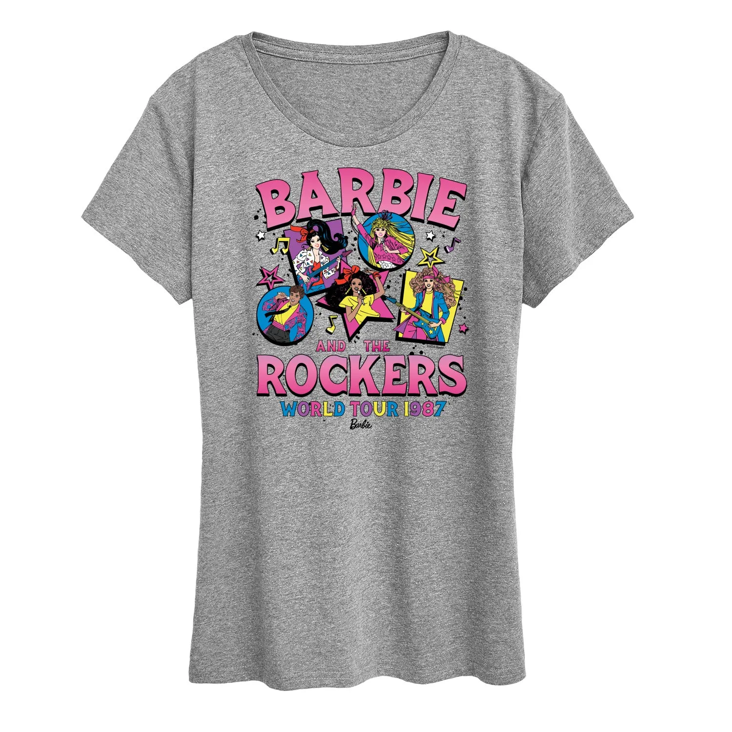 Barbie - Barbie And The Rockers - Women'S Short Sleeve Graphic T-Shirt sold by Zulily
