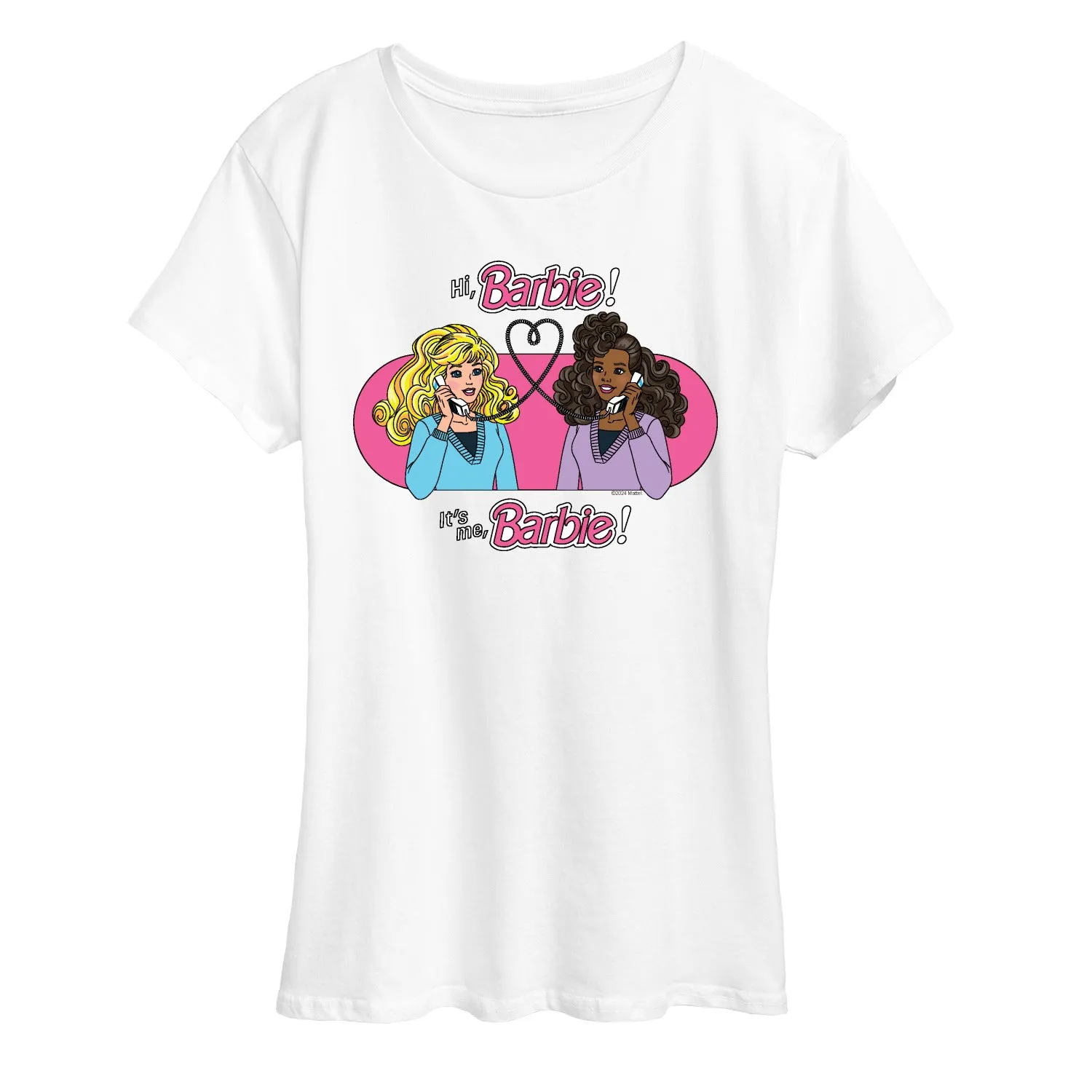 Barbie - Phone Call - Women's Short Sleeve Graphic T-Shirt sold by Zulily product image thumbnail 2