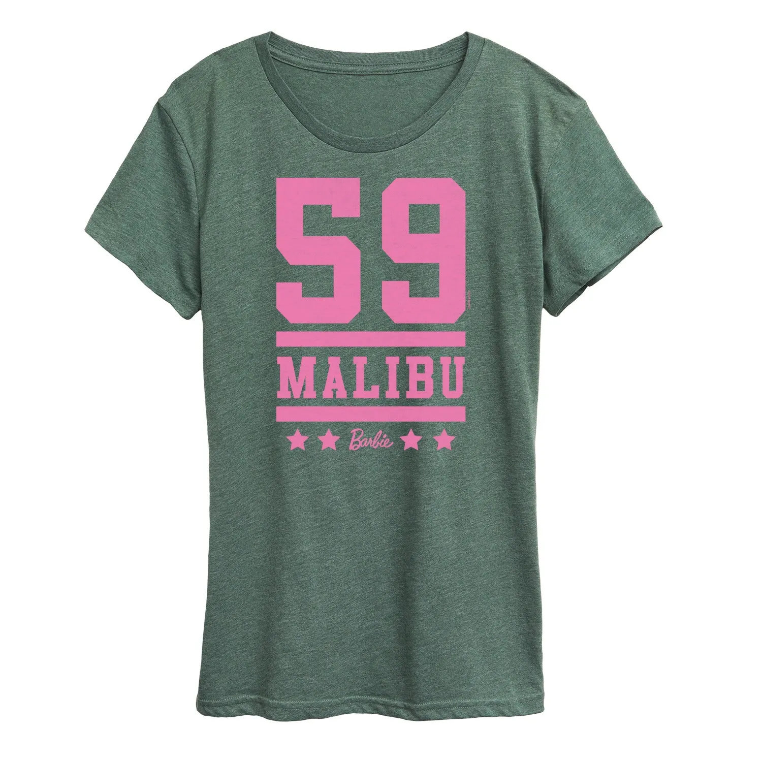Barbie - 59 Malibu Barbie - Women's Short Sleeve Graphic T-Shirt sold by Zulily product image thumbnail 3