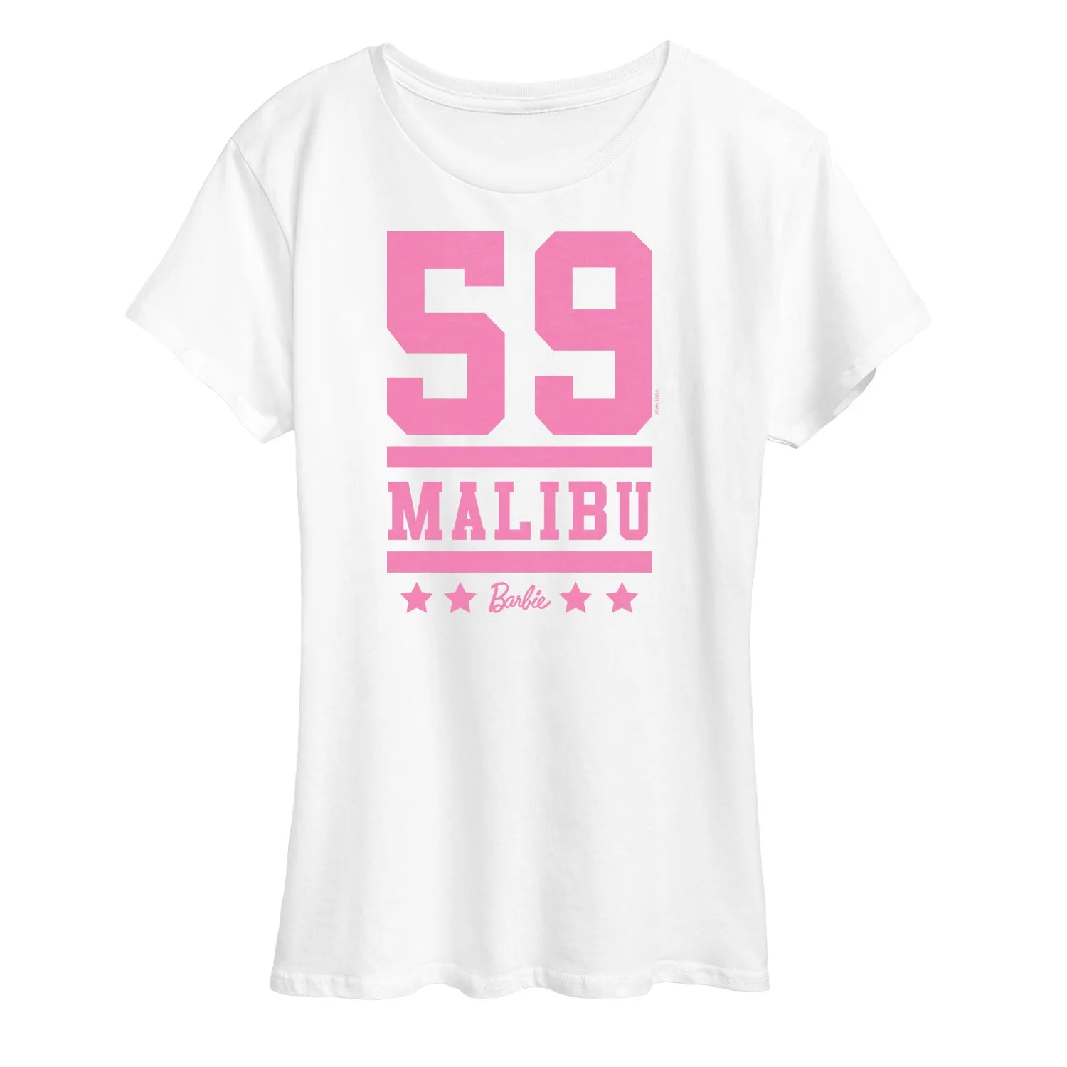 Barbie - 59 Malibu Barbie - Women's Short Sleeve Graphic T-Shirt sold by Zulily product image thumbnail 5