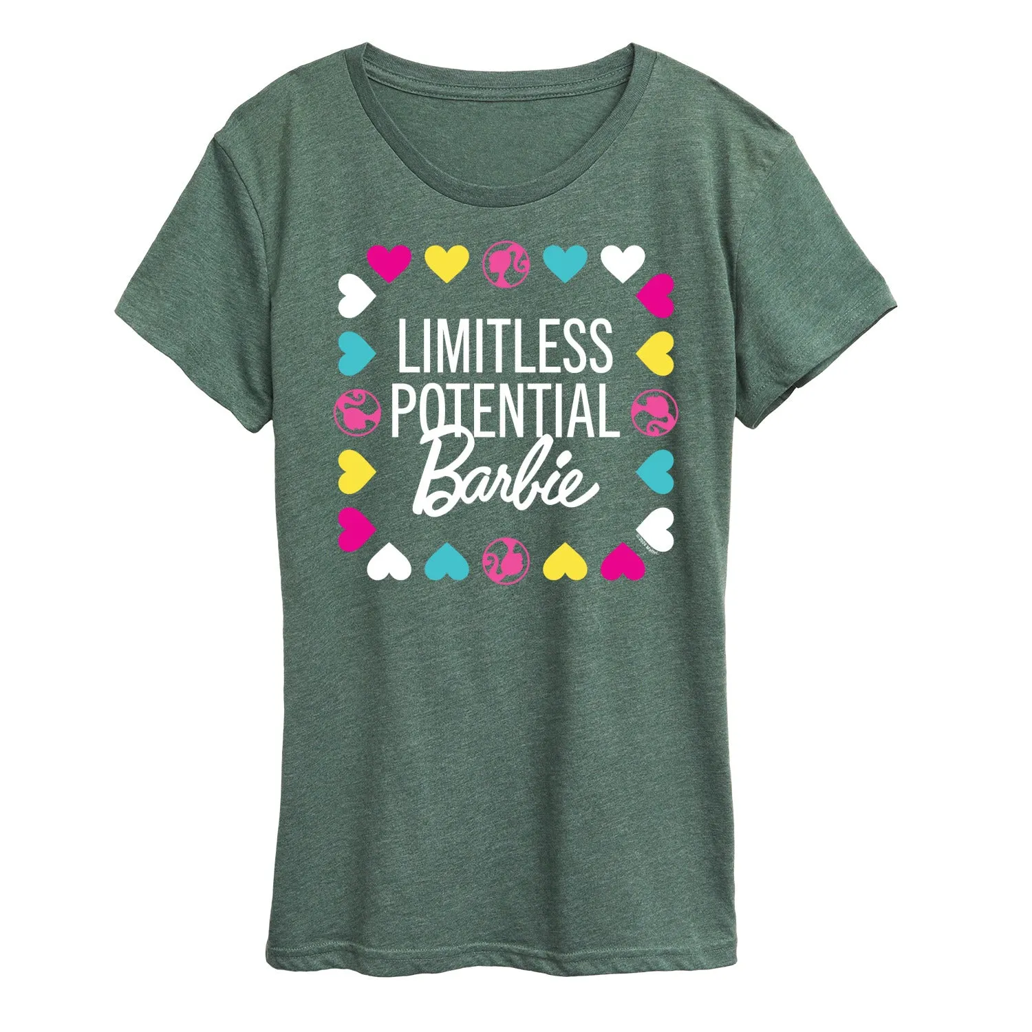 Barbie - Limitless Potential Barbie - Womens Women'S Short Sleeve Graphic T-Shirt sold by Zulily product image thumbnail 5