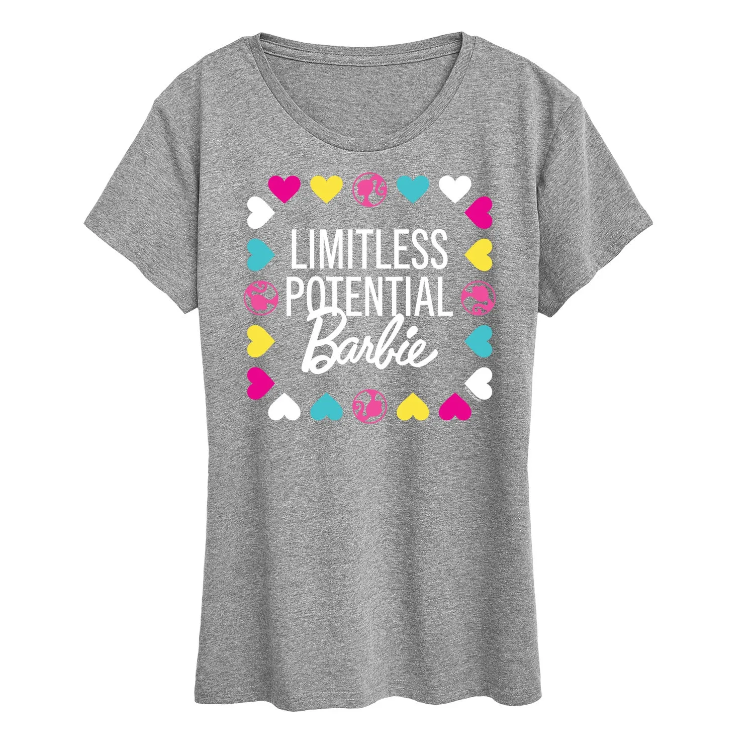 Barbie - Limitless Potential Barbie - Womens Women'S Short Sleeve Graphic T-Shirt sold by Zulily product image thumbnail 4