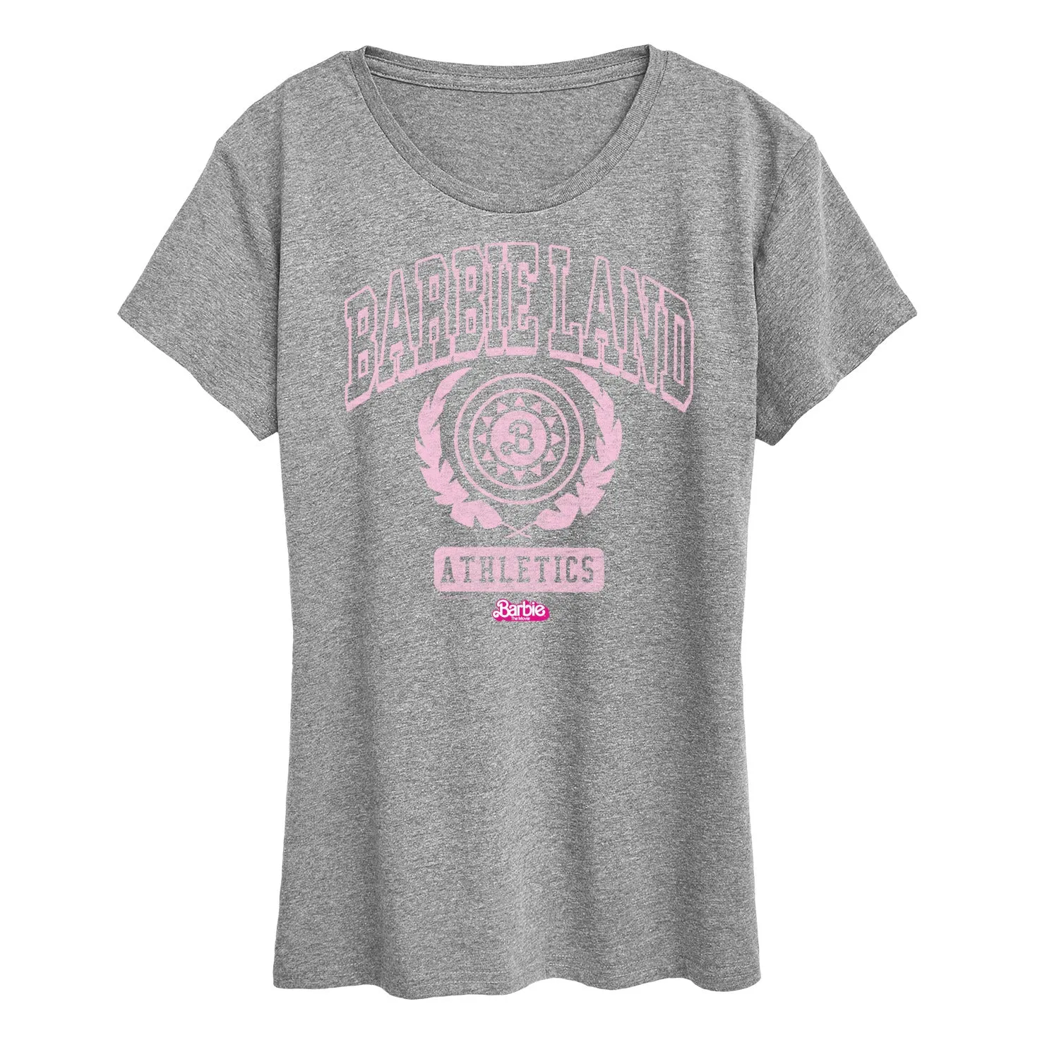 Barbie the Movie - Barbie Land Athletics - Women's Short Sleeve Graphic T-Shirt sold by Zulily product image thumbnail 2