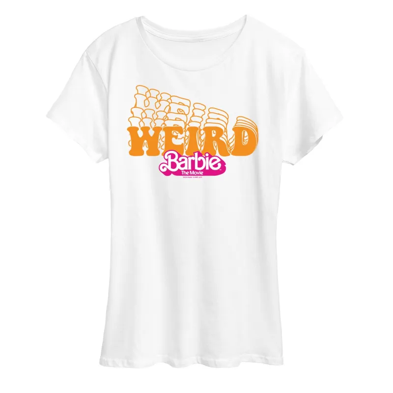 Barbie The Movie - Stacked Weird Barbie - Women's Short Sleeve Graphic T-Shirt made by Barbie