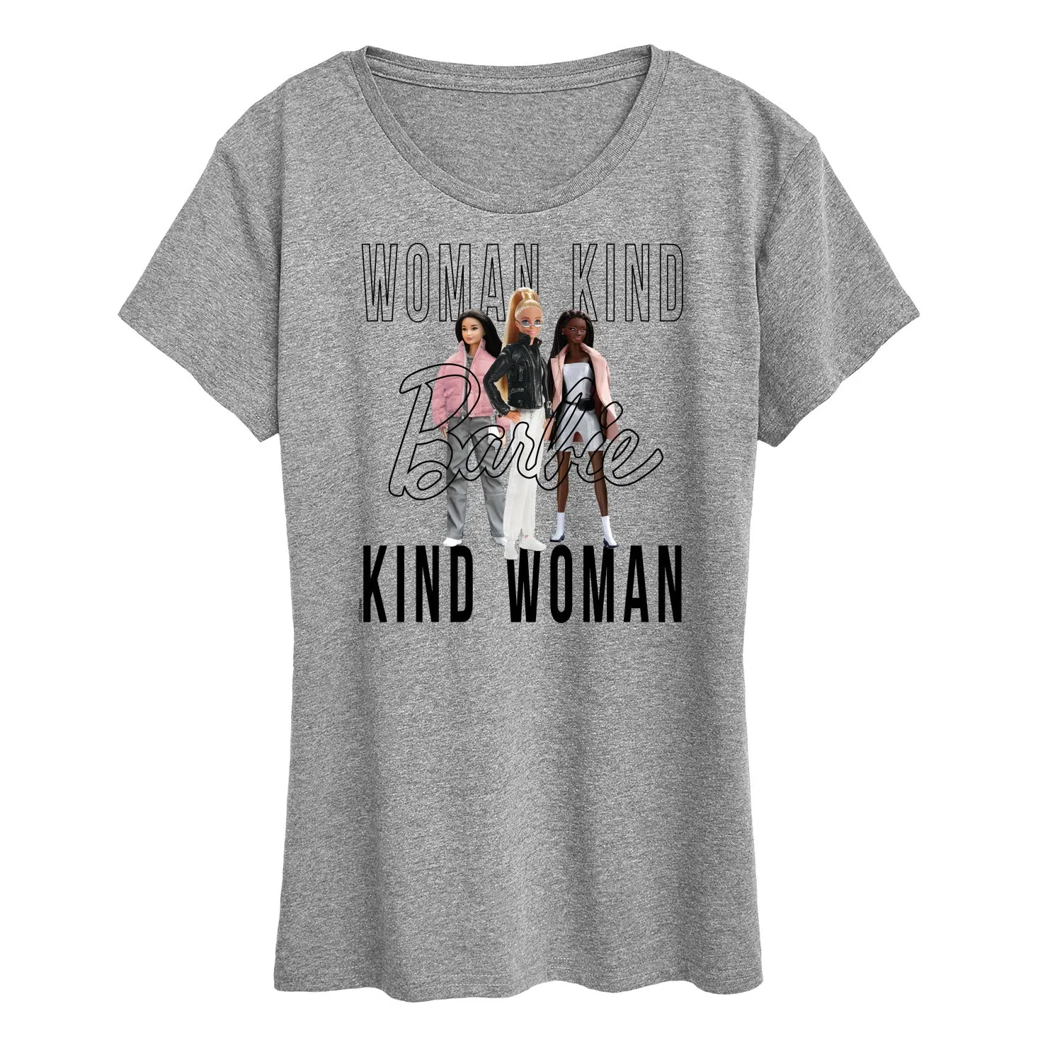 Barbie - Woman Kind, Kind Woman - Career Barbie - Women's Short Sleeve Graphic T-Shirt sold by Zulily product image thumbnail 2