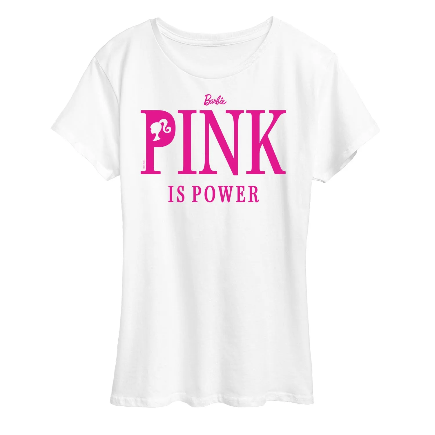 Barbie - Pink is Power - Women's Short Sleeve Graphic T-Shirt sold by Zulily product image thumbnail 2